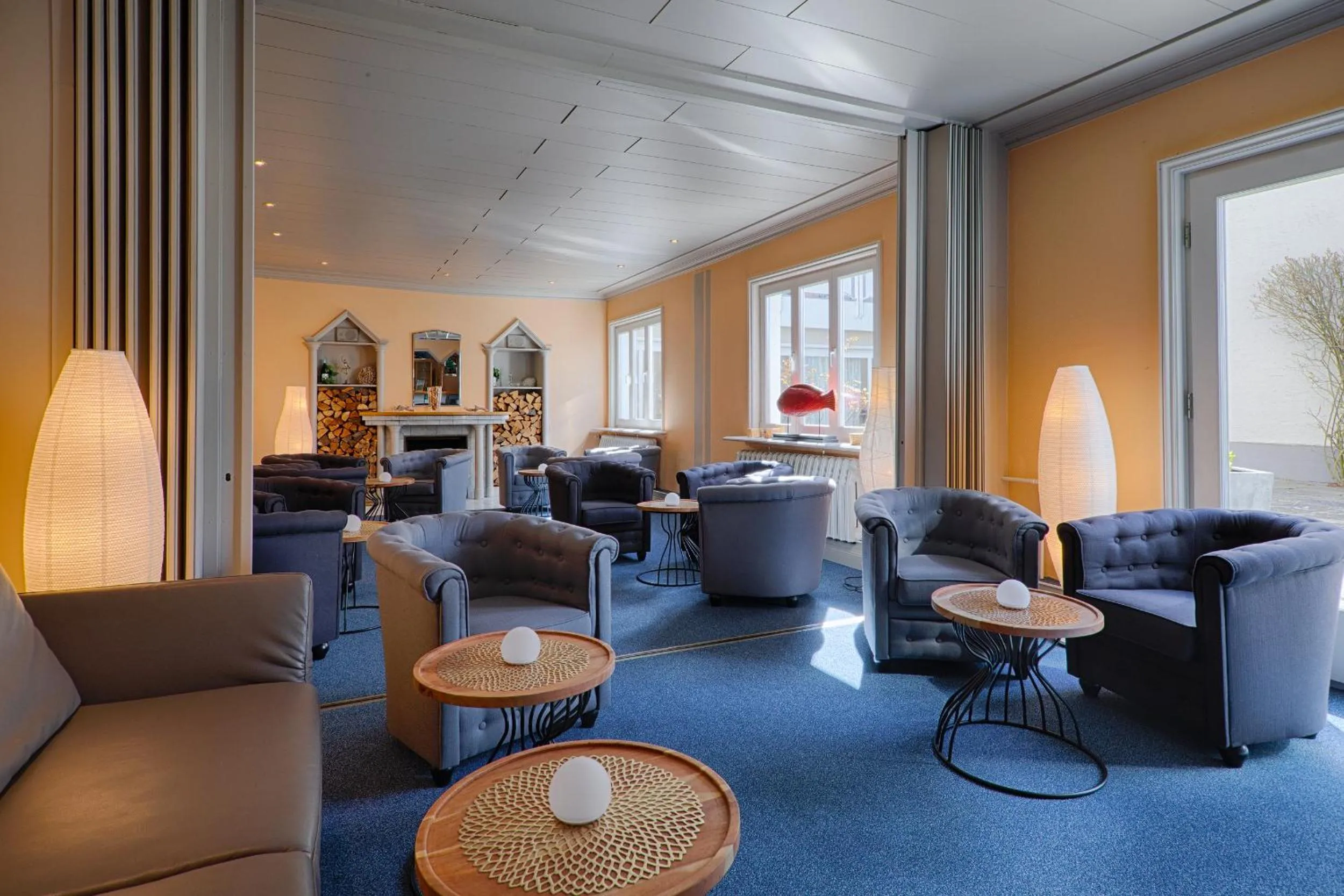 Lounge or bar in Meeressterne Hotel Residenz in Heringsdorf