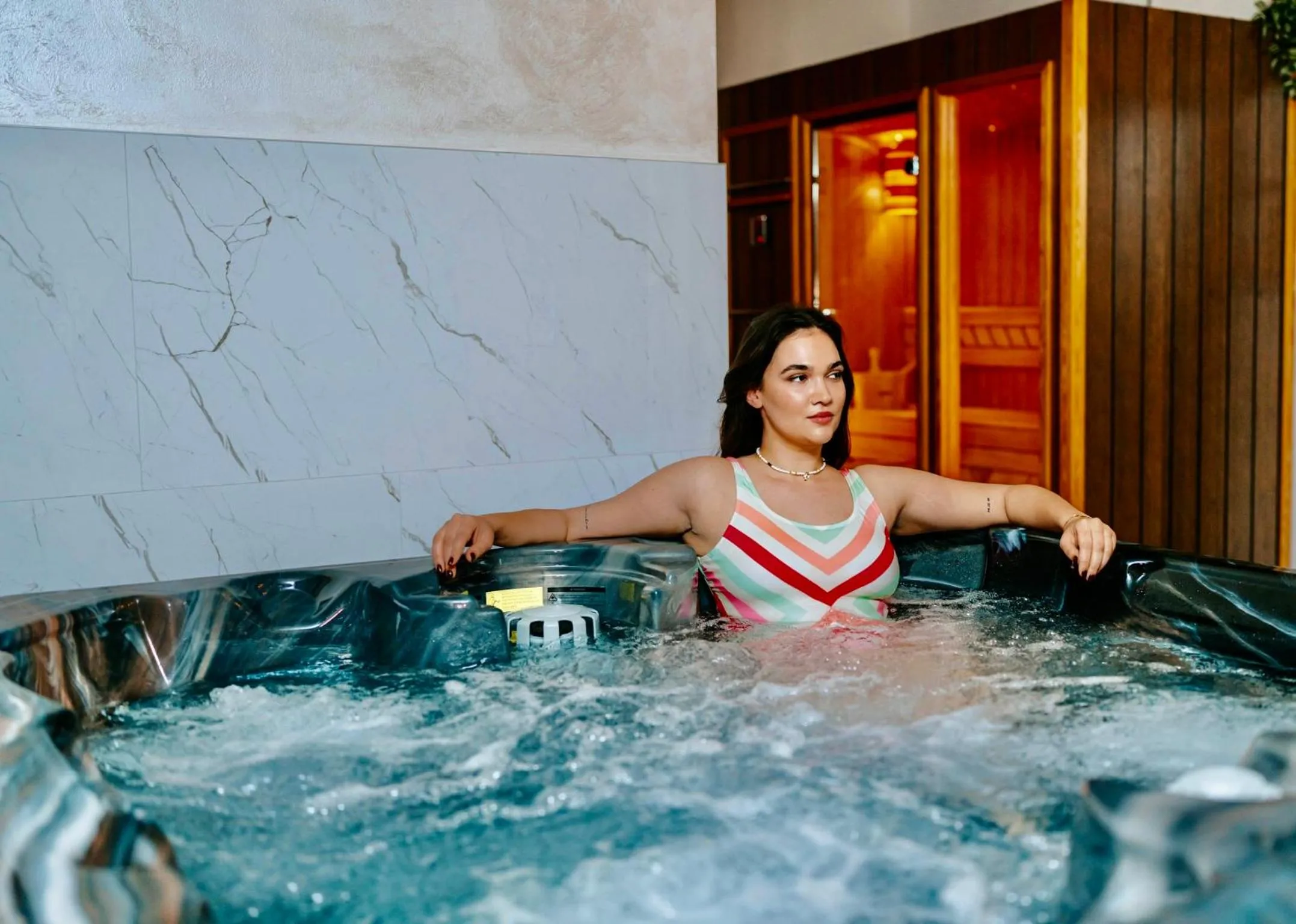 Hot Tub in TEPIĆ Garni Hotel