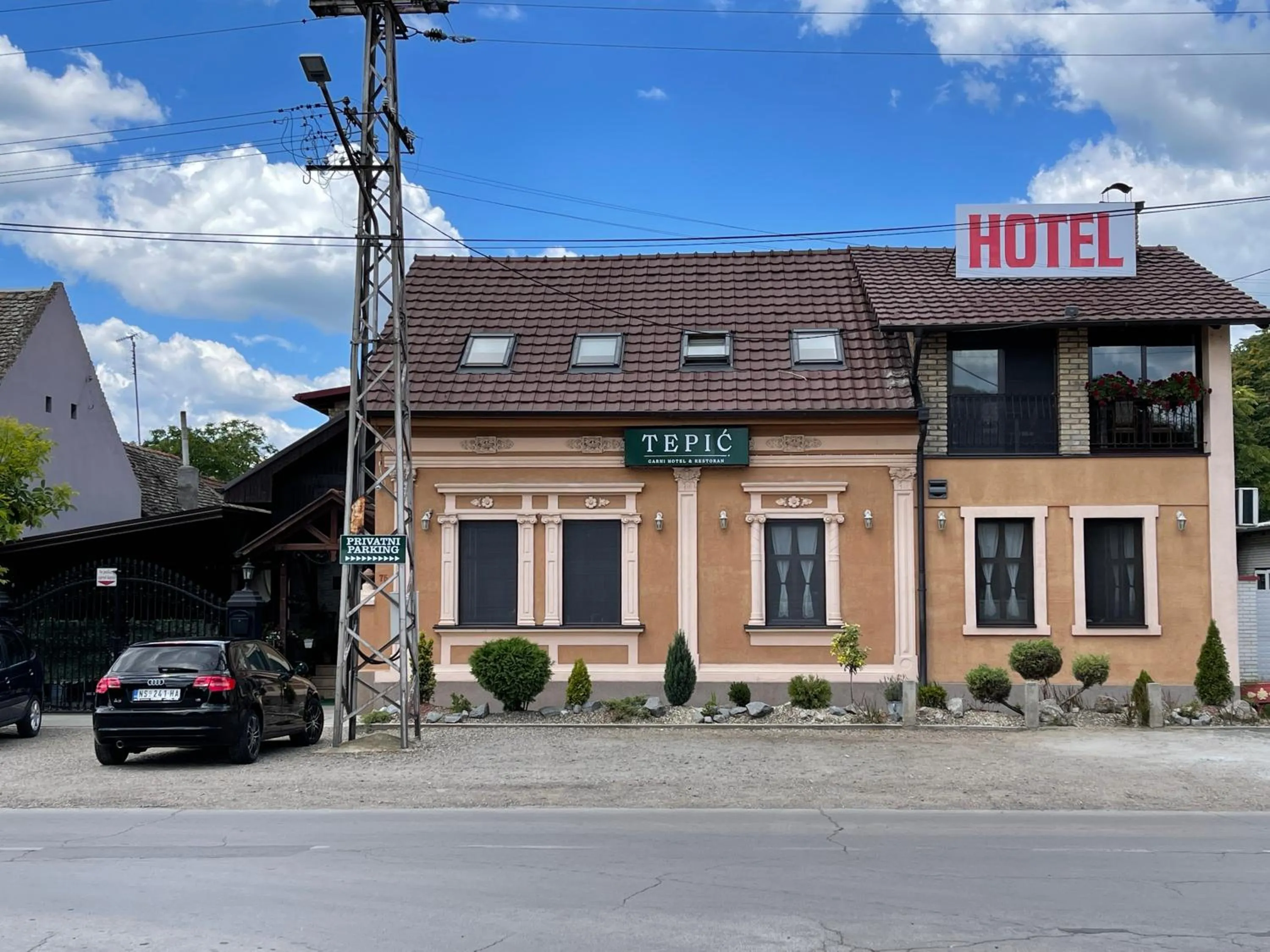 Property building in TEPIĆ Garni Hotel
