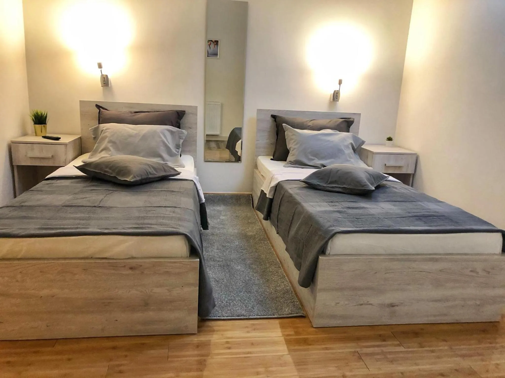 View (from property/room), Bed in TEPIĆ Garni Hotel