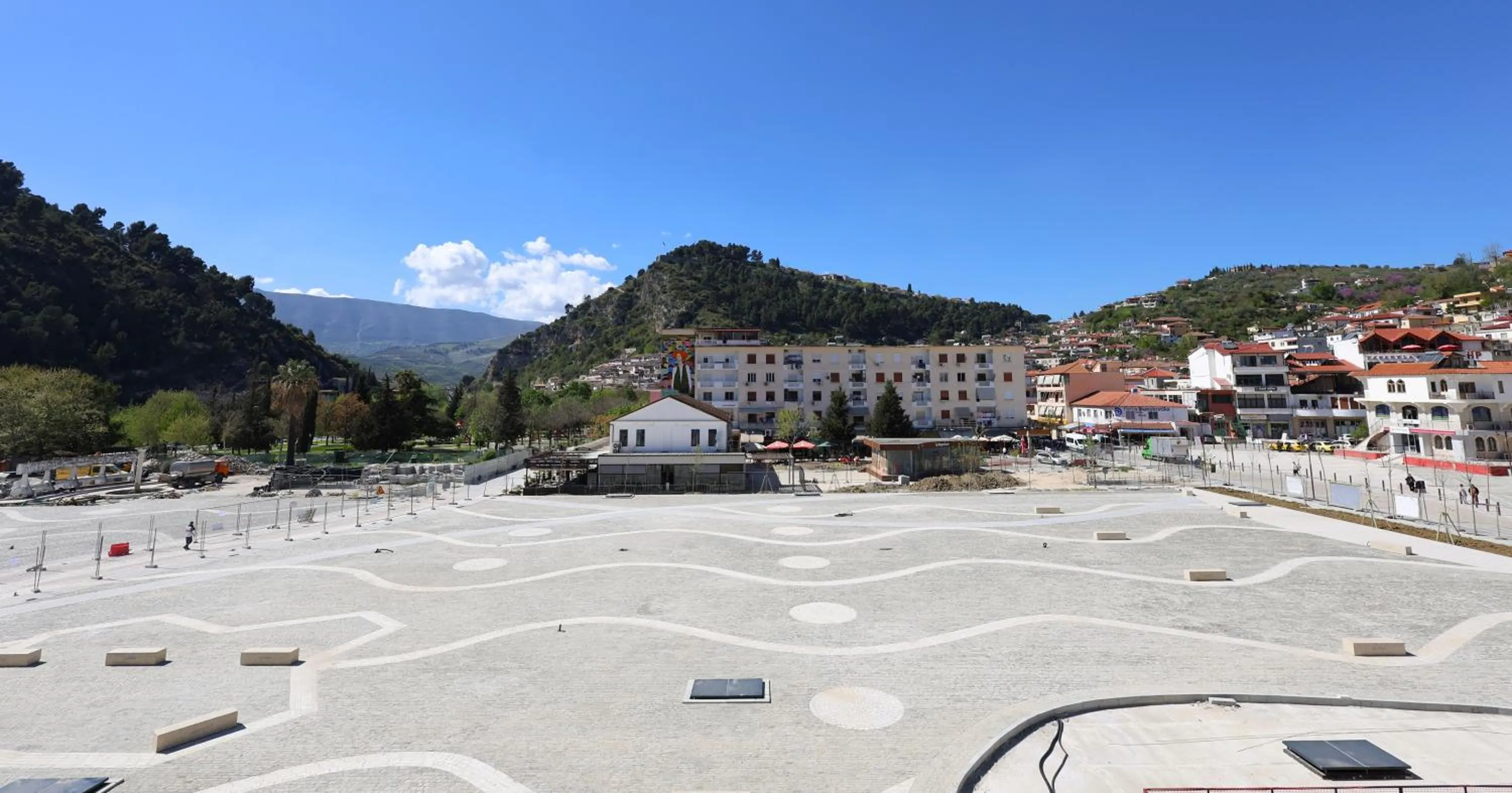 City view in Hotel Republika Berat