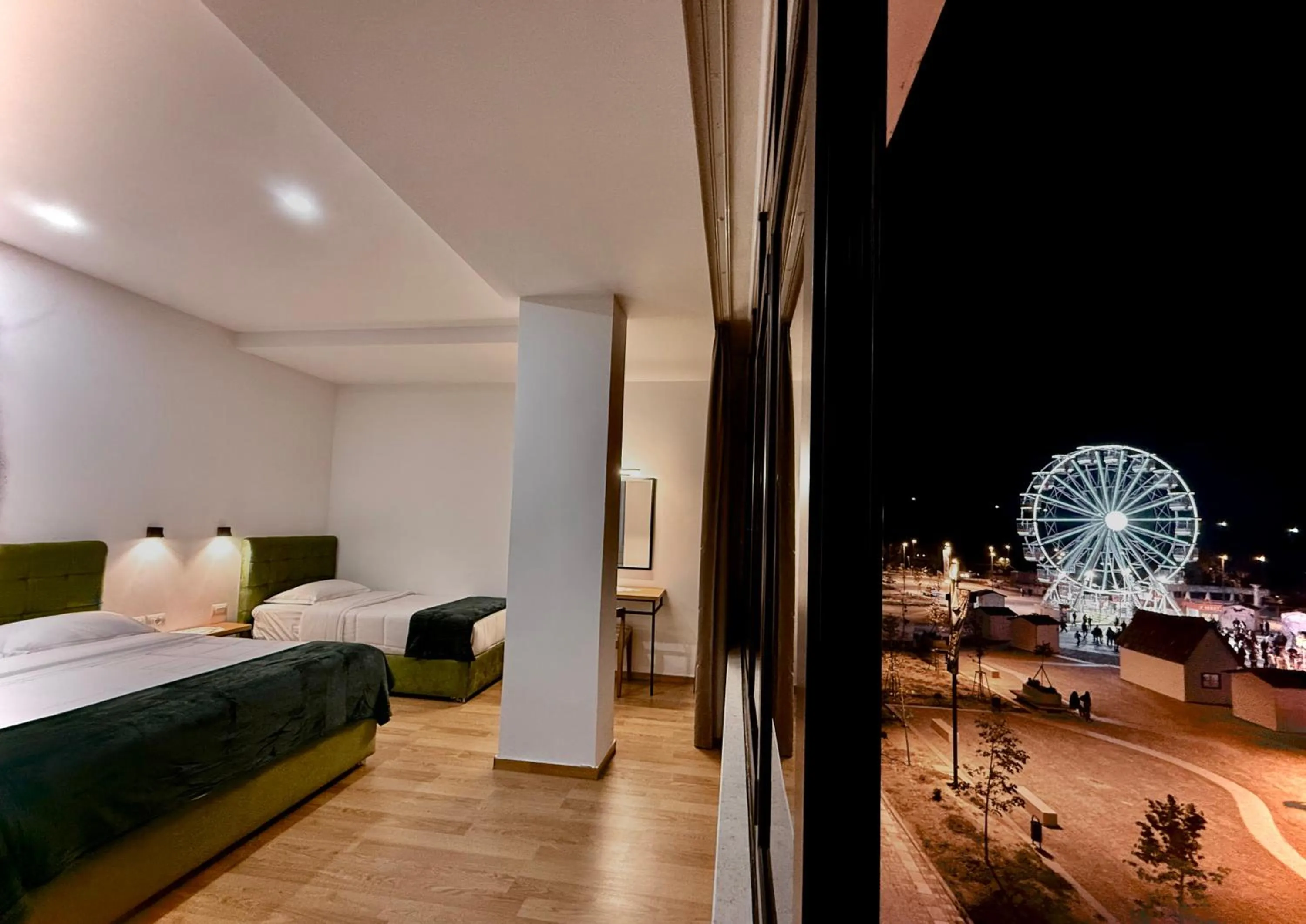 Bedroom, Bed in Hotel Republika Berat