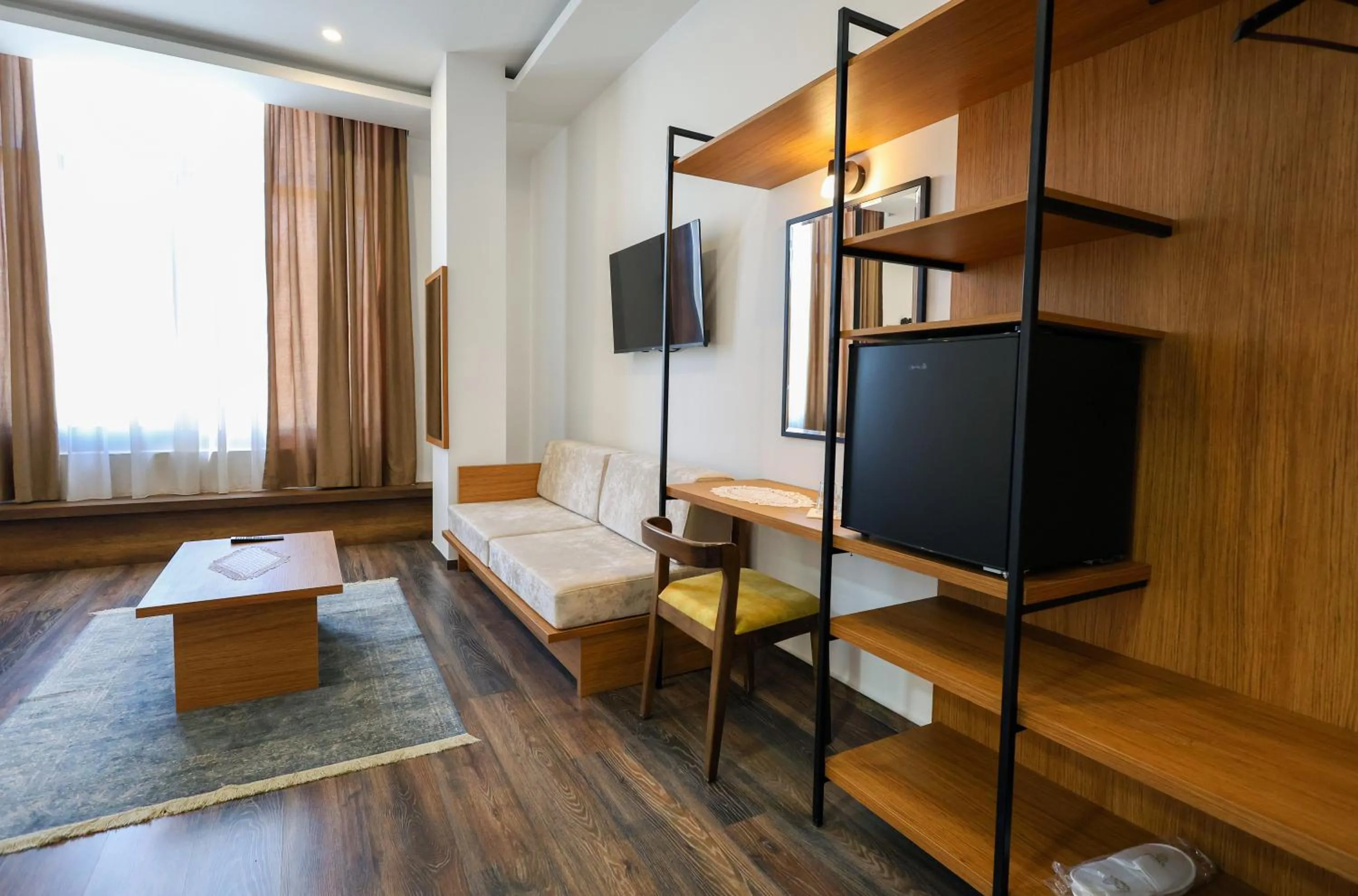 Bed in Hotel Republika Berat