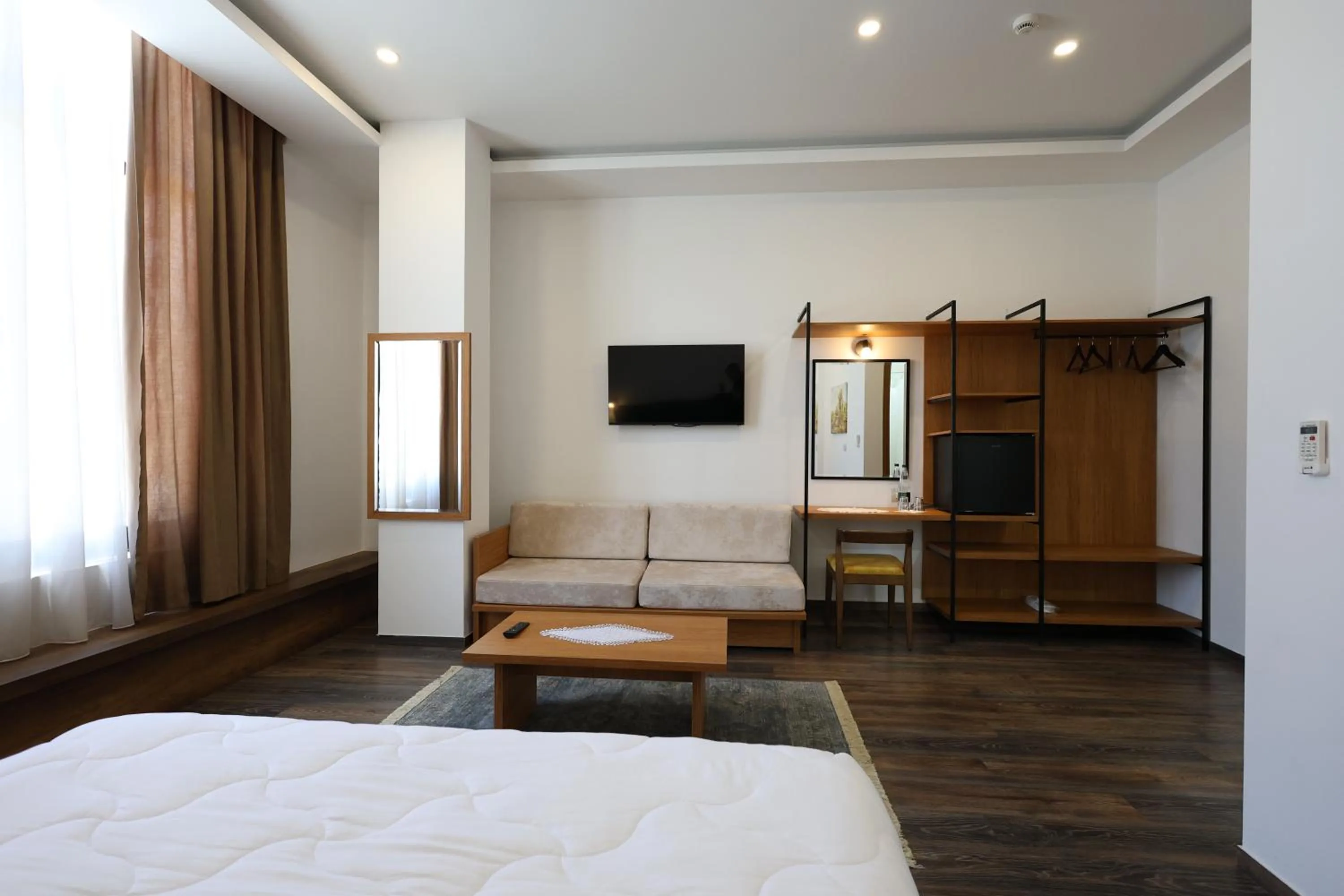 Bed in Hotel Republika Berat