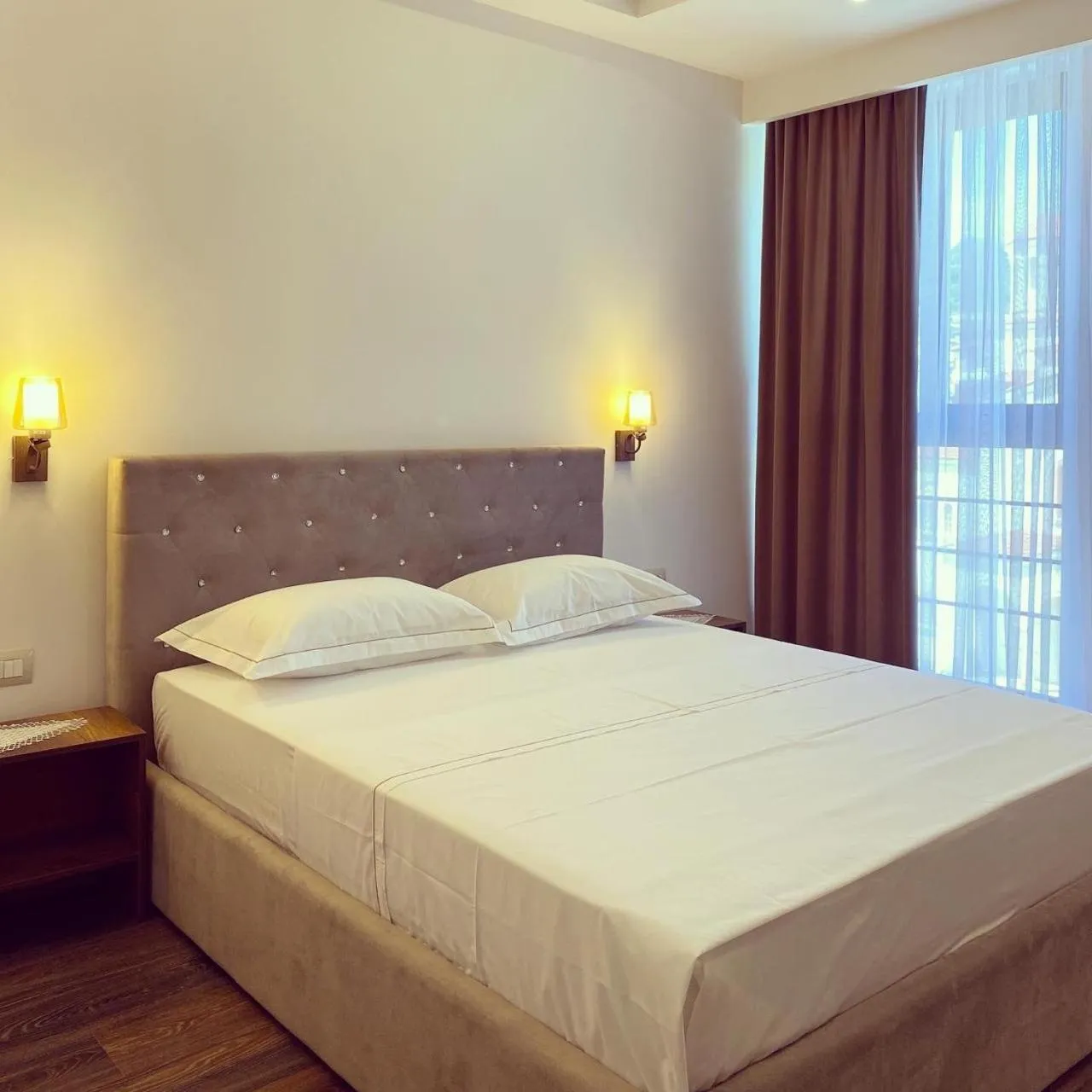 Photo of the whole room, Bed in Hotel Republika Berat