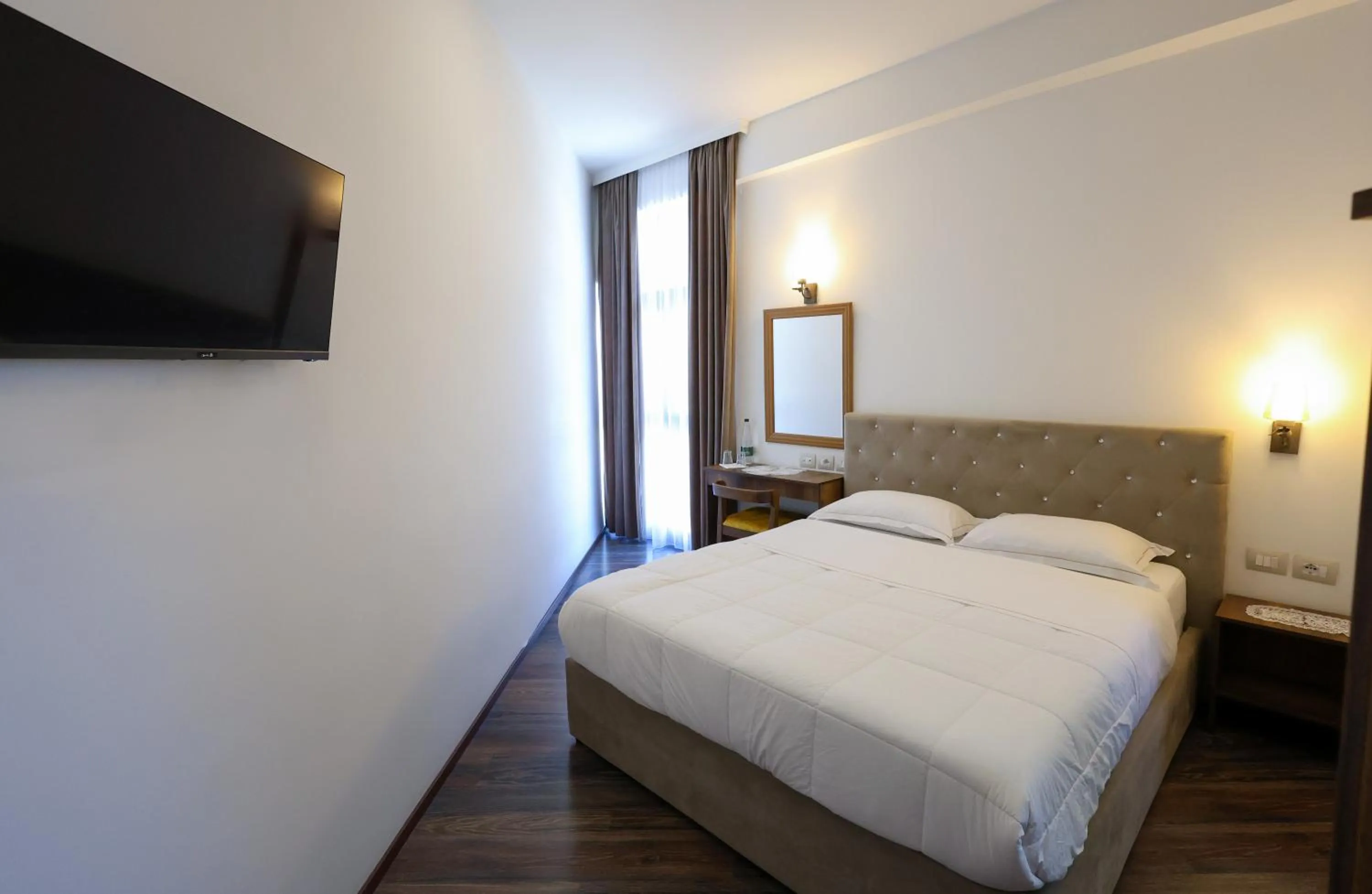 Bed in Hotel Republika Berat