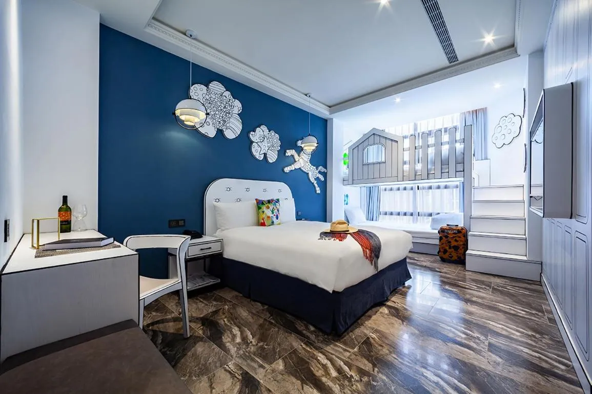 Bed in Norway Forest Travel hotel 3 Taichung