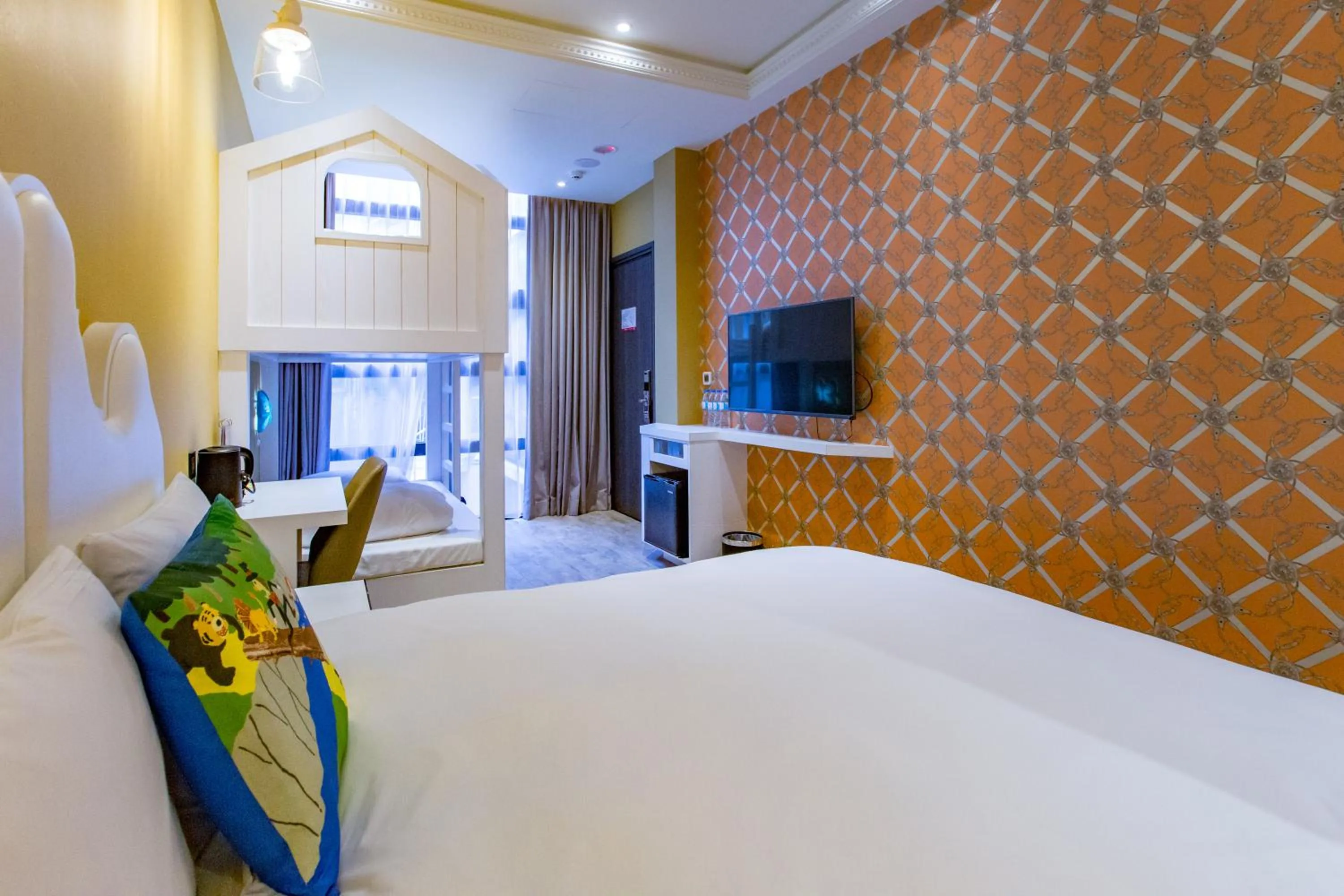 Bed in Norway Forest Travel hotel 3 Taichung