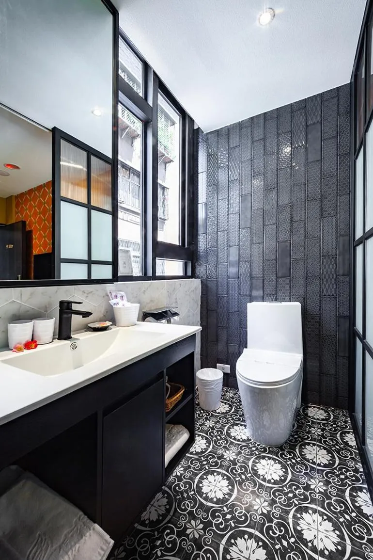 Bathroom in Norway Forest Travel hotel 3 Taichung