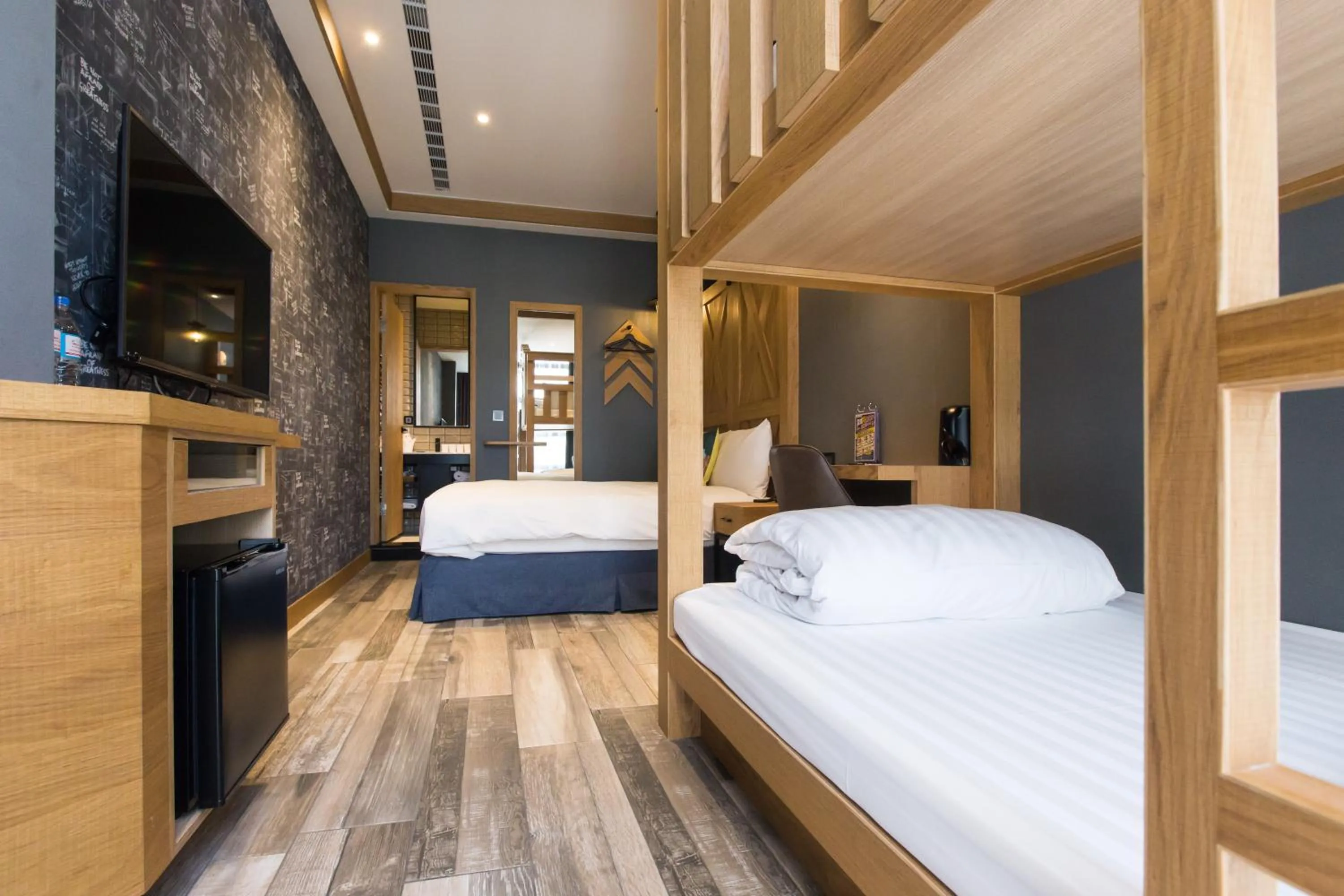 Bed in Norway Forest Travel hotel 3 Taichung