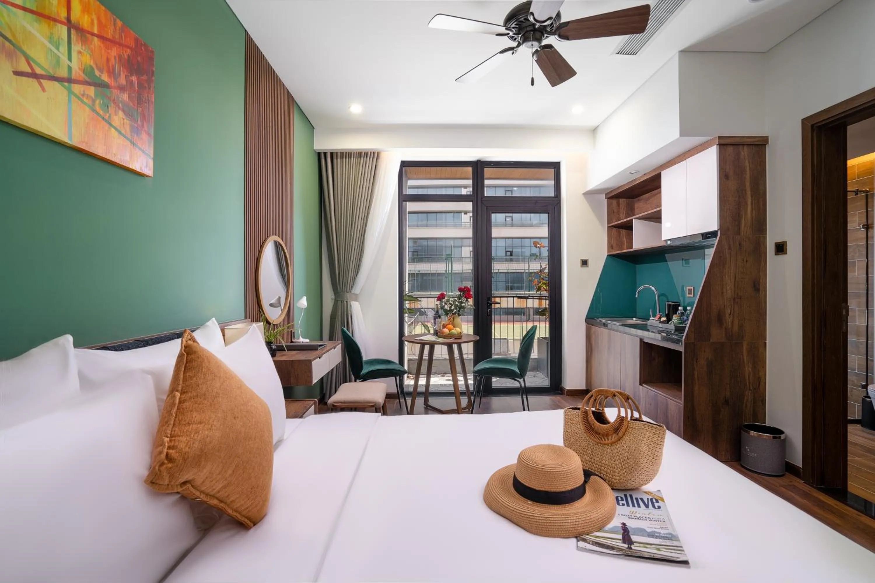 Photo of the whole room, Bed in Chi House Danang Hotel and Apartment