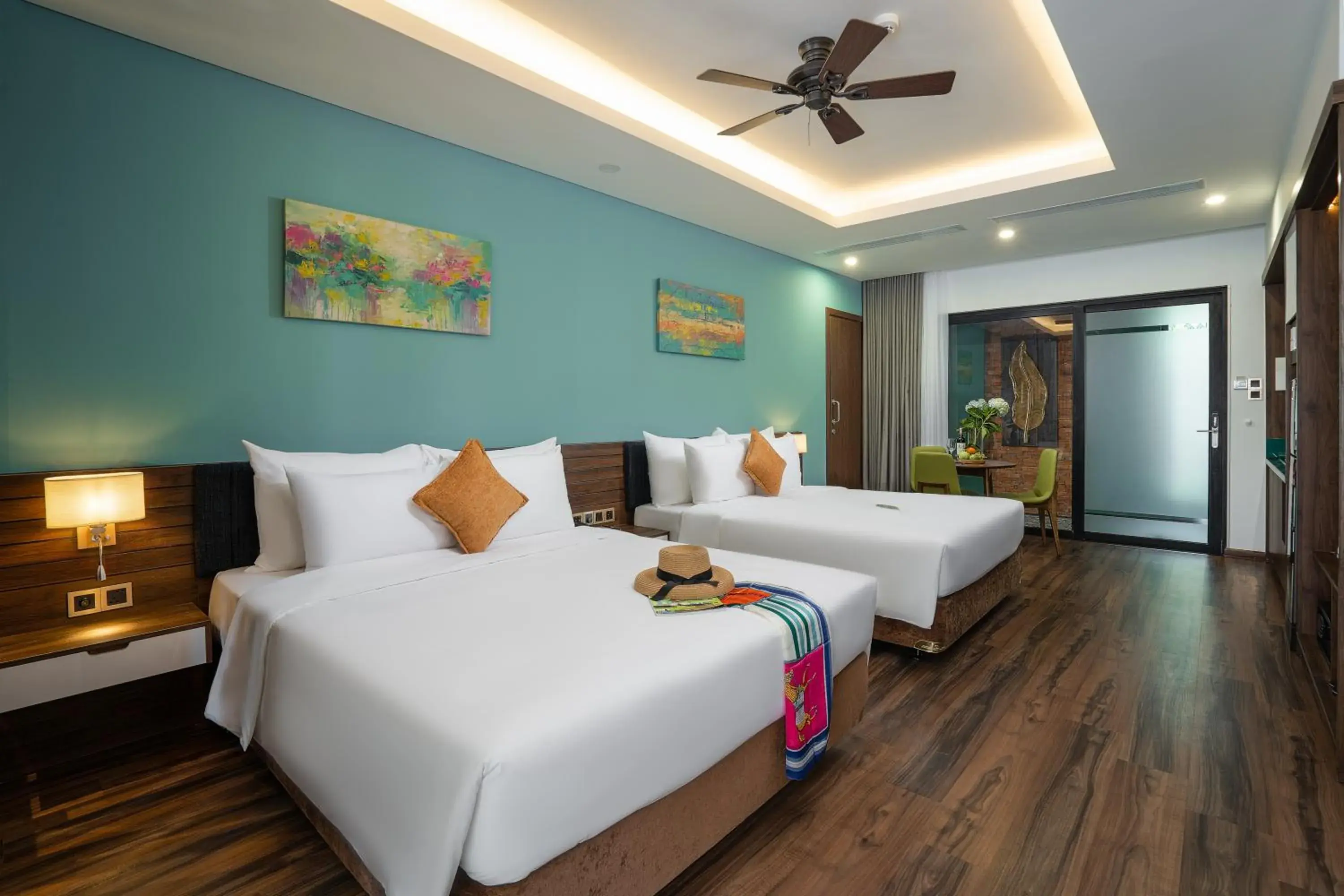 Executive Studio Room with Balcony City View in Chi House Danang Hotel and Apartment Executive Studio Room with Balcony City View in Chi House Danang Hotel and Apartment