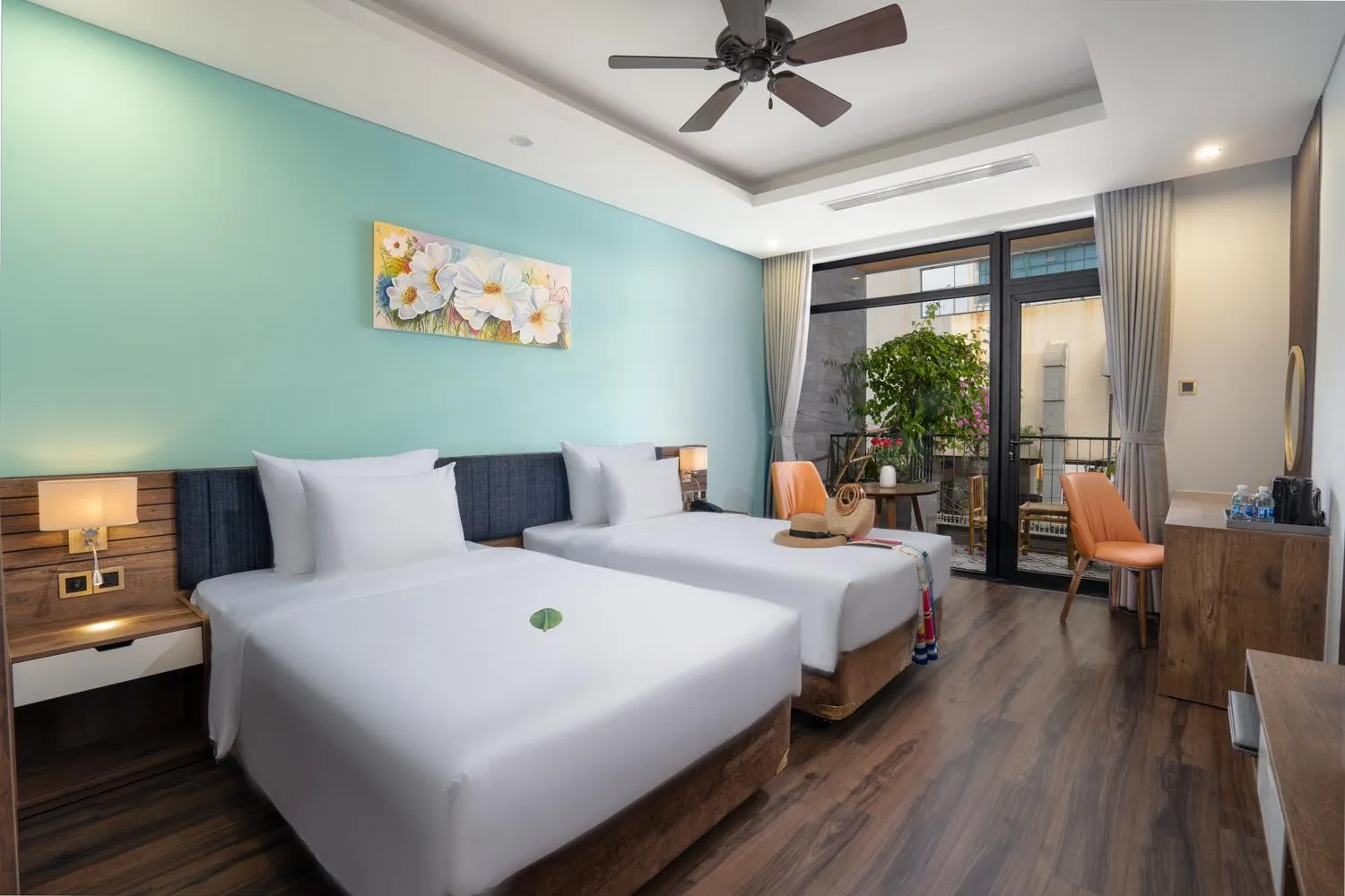 Bed in Chi House Danang Hotel and Apartment