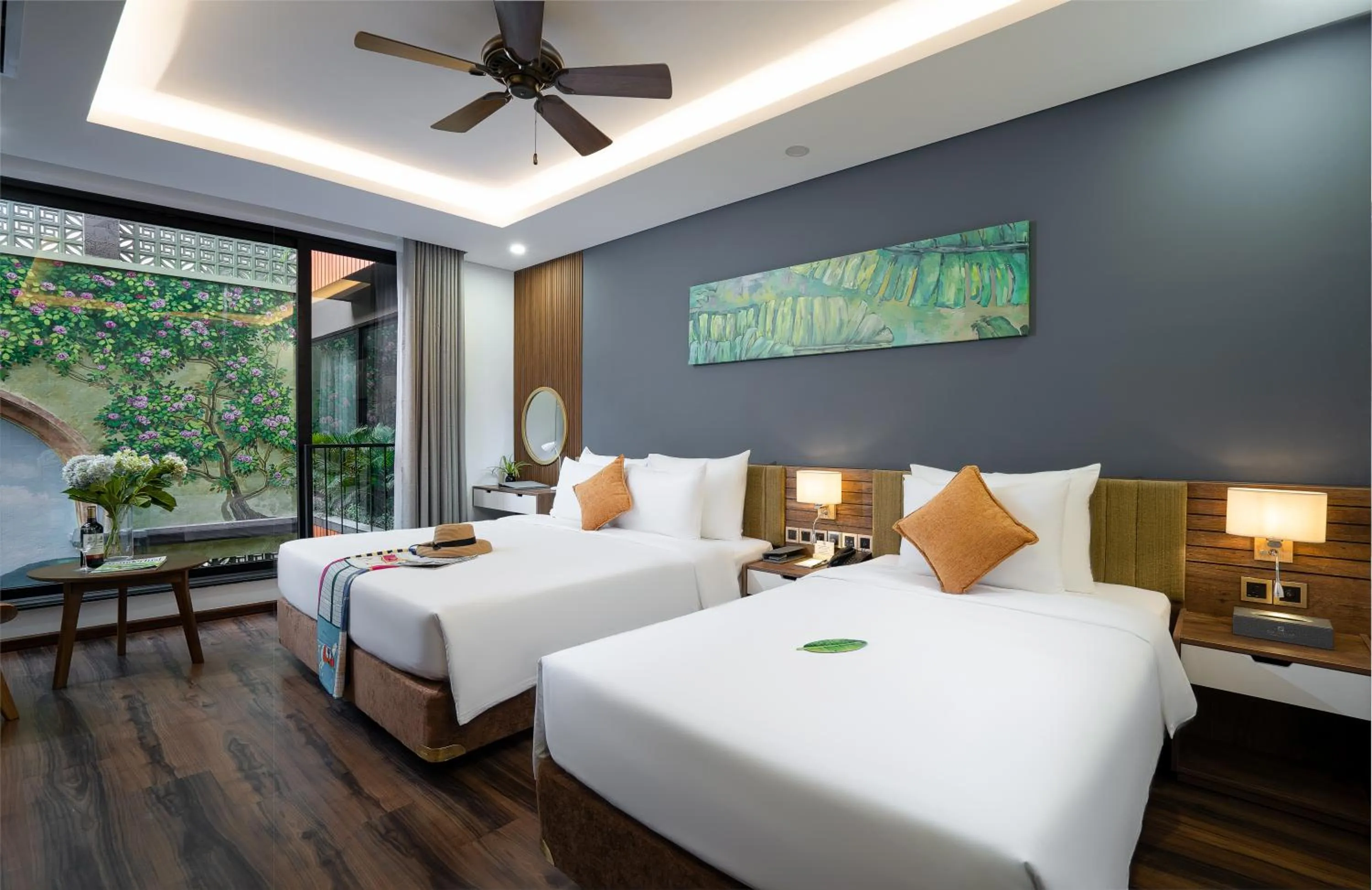 Bed in Chi House Danang Hotel and Apartment