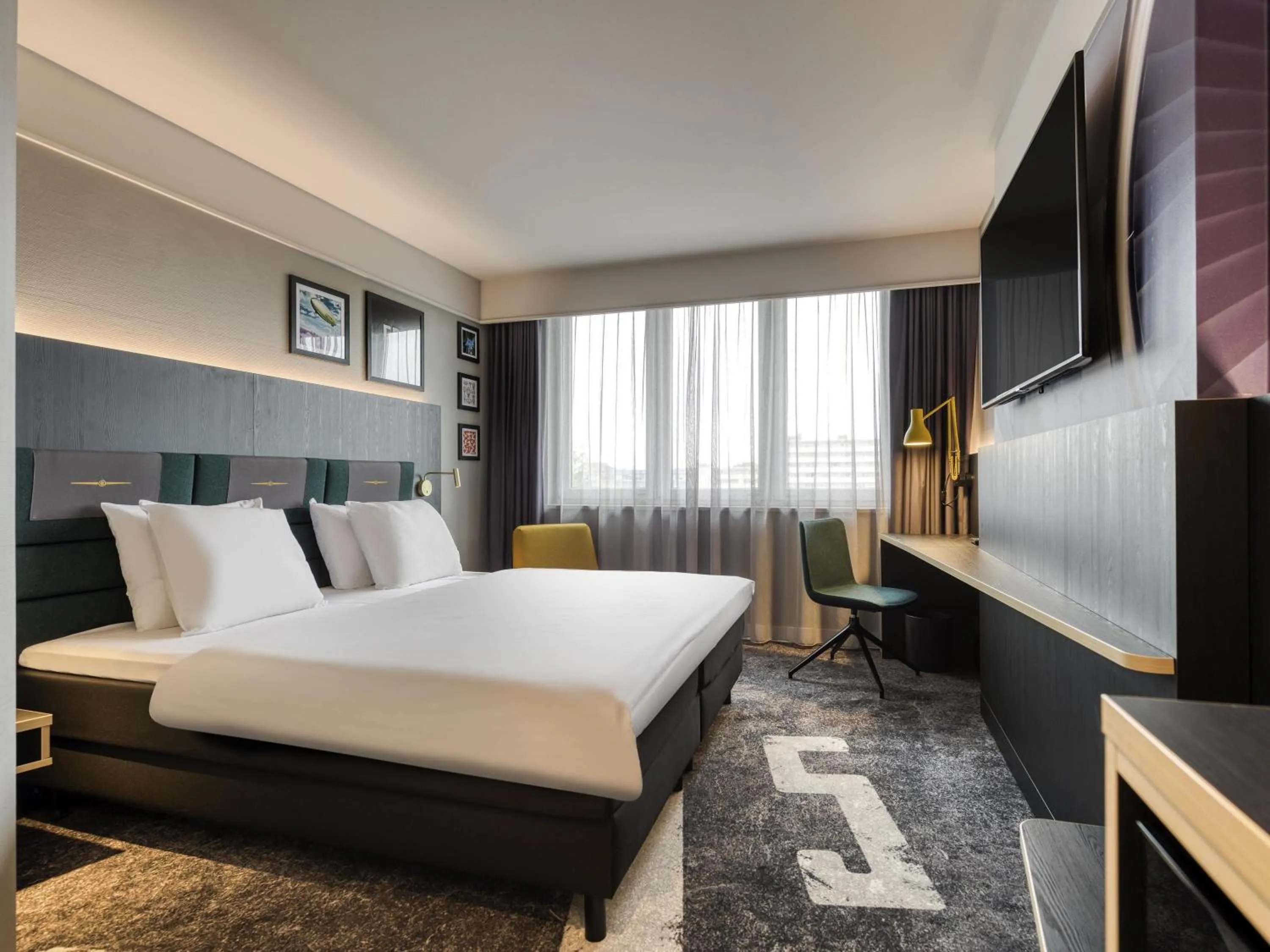 Bedroom, Bed in Mercure Neu-Isenburg