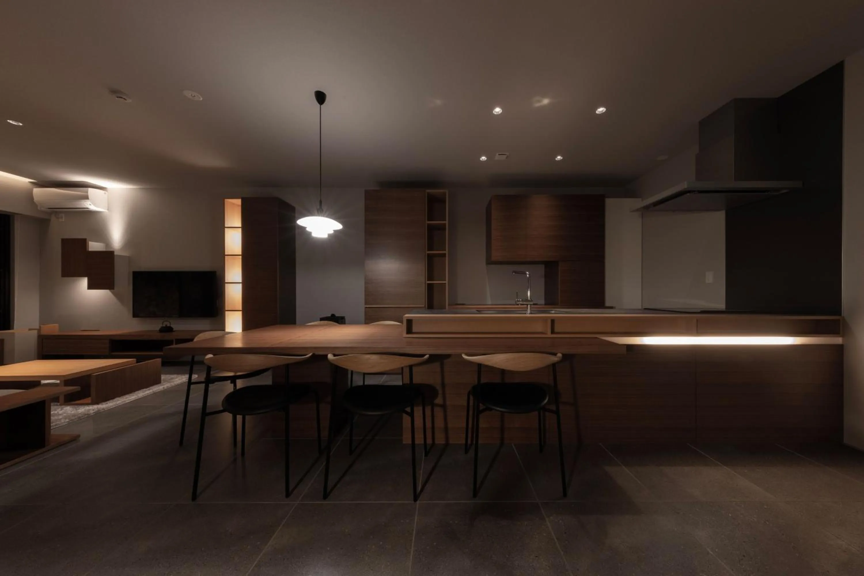 Kitchen or kitchenette in Condominium ISHITEI Furano