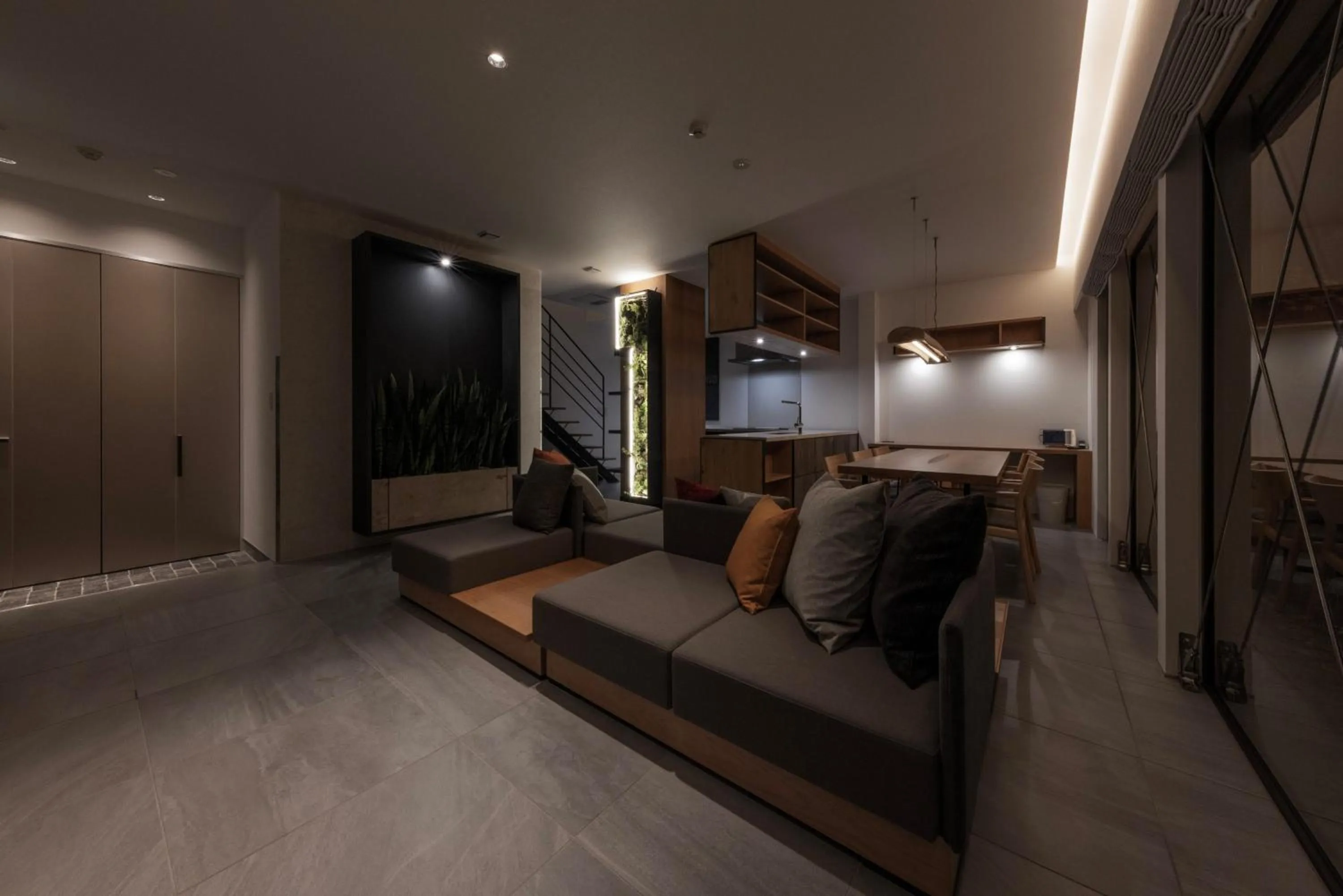 Living room in Condominium ISHITEI Furano