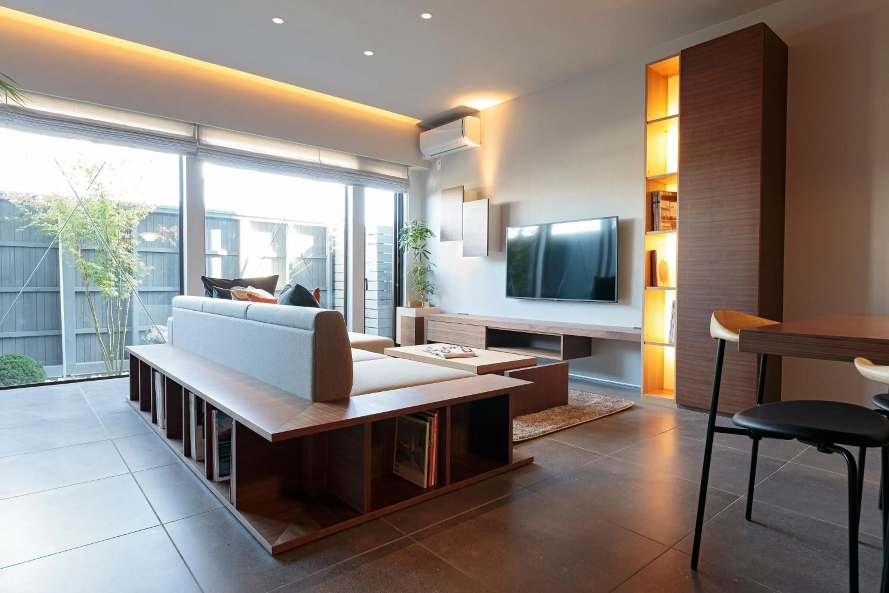 Living room in Condominium ISHITEI Furano