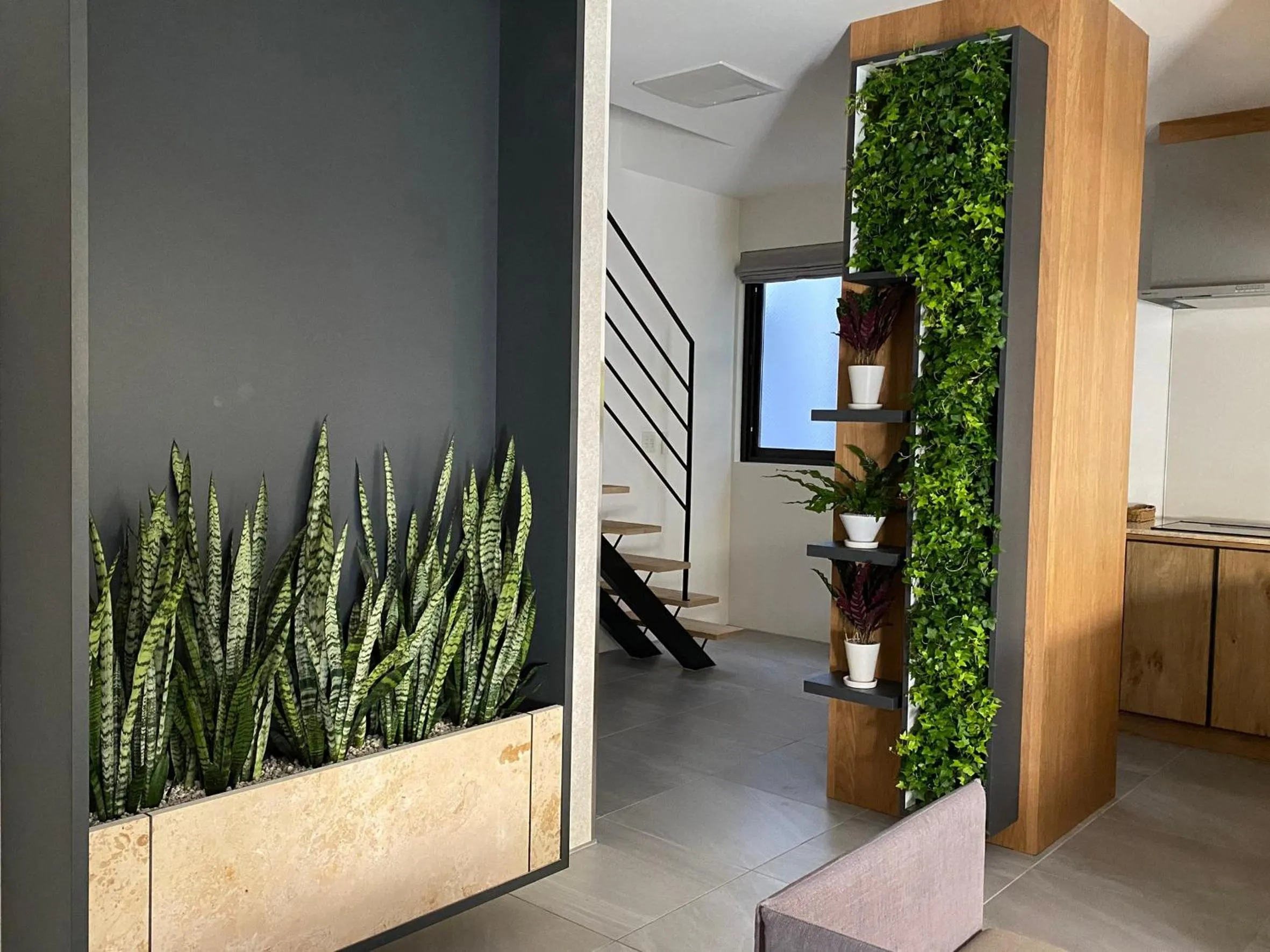 Decorative detail in Condominium ISHITEI Furano