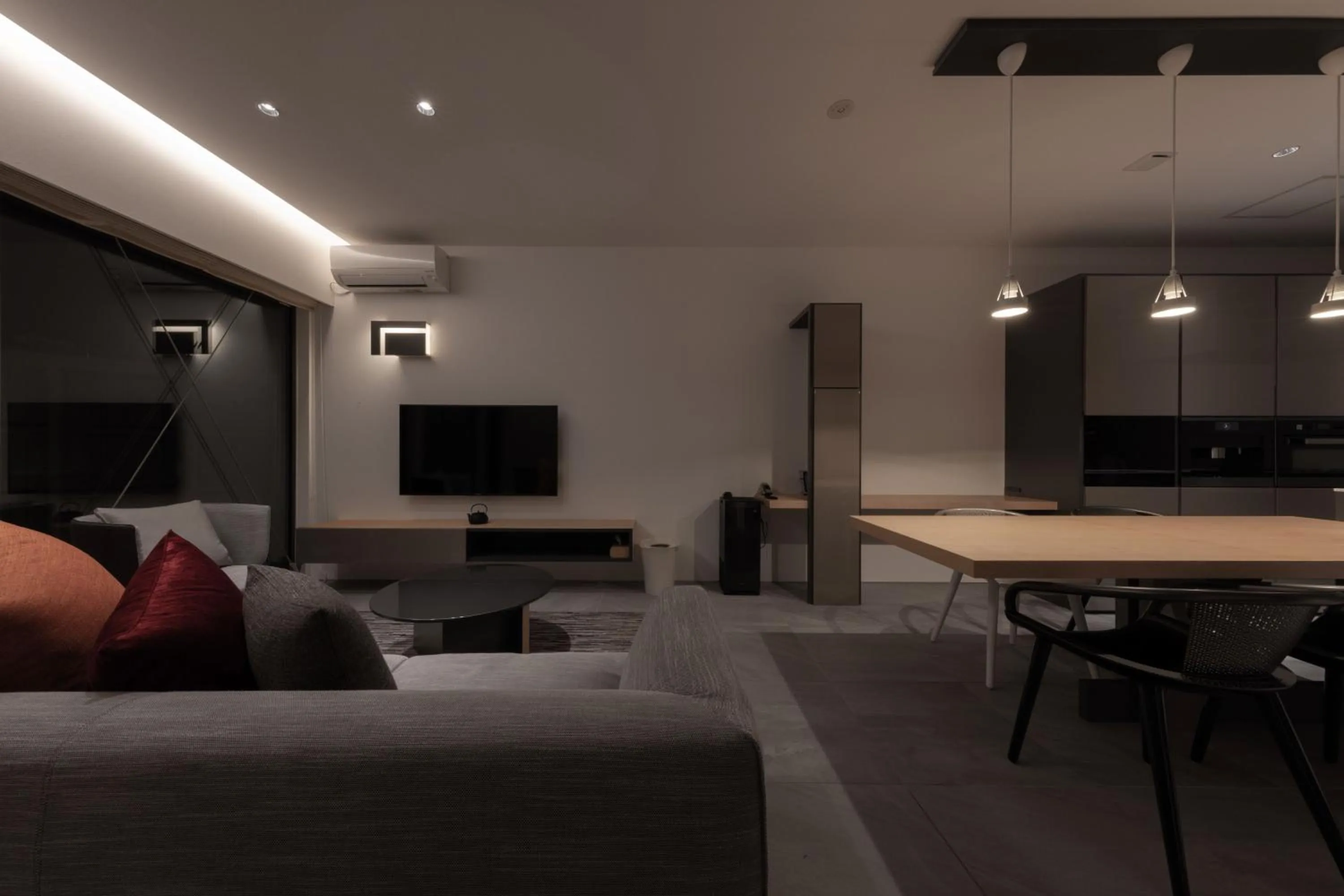 Living room in Condominium ISHITEI Furano