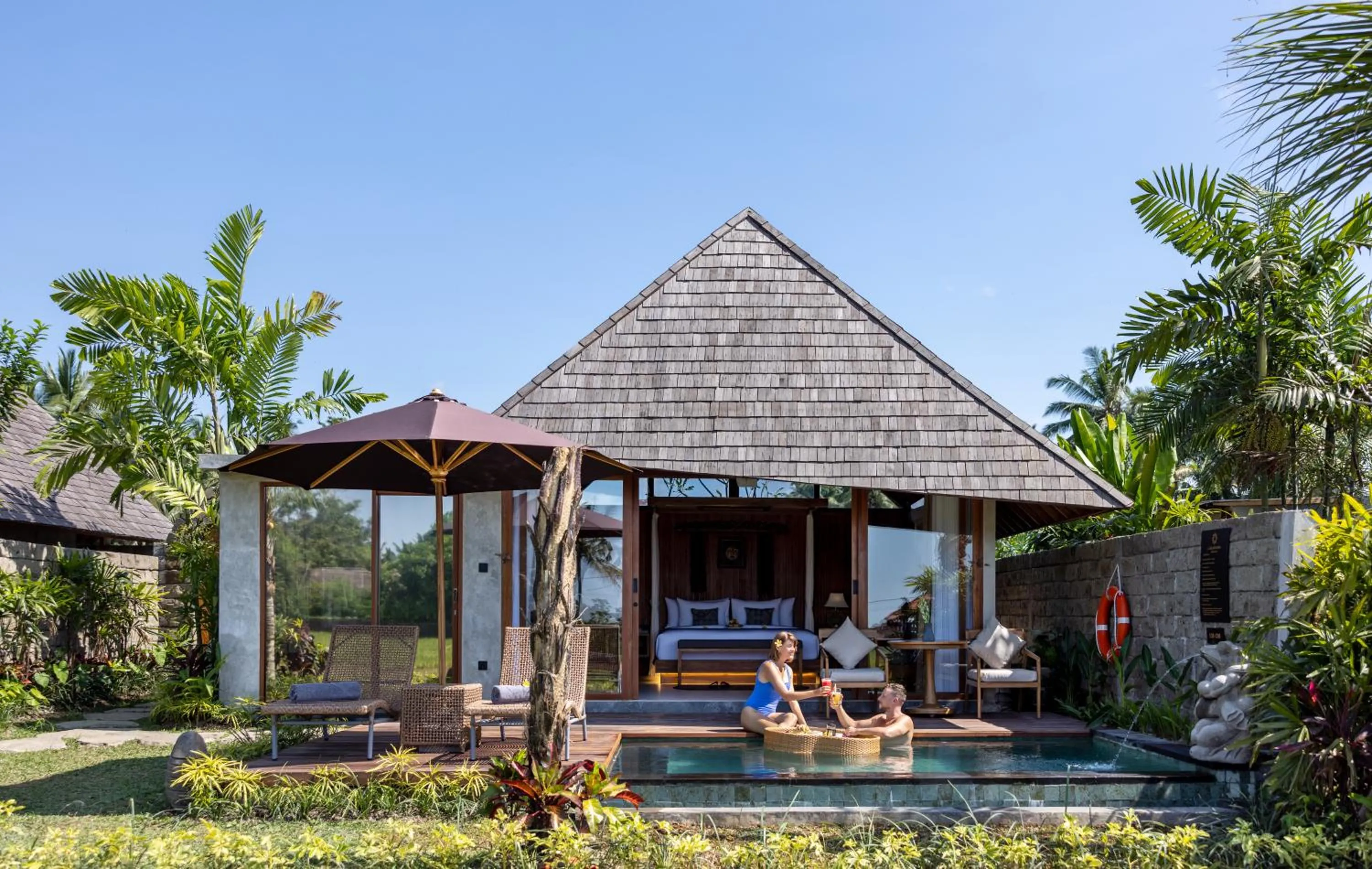 Property building in Lasamana Villas Ubud by GenuineHost