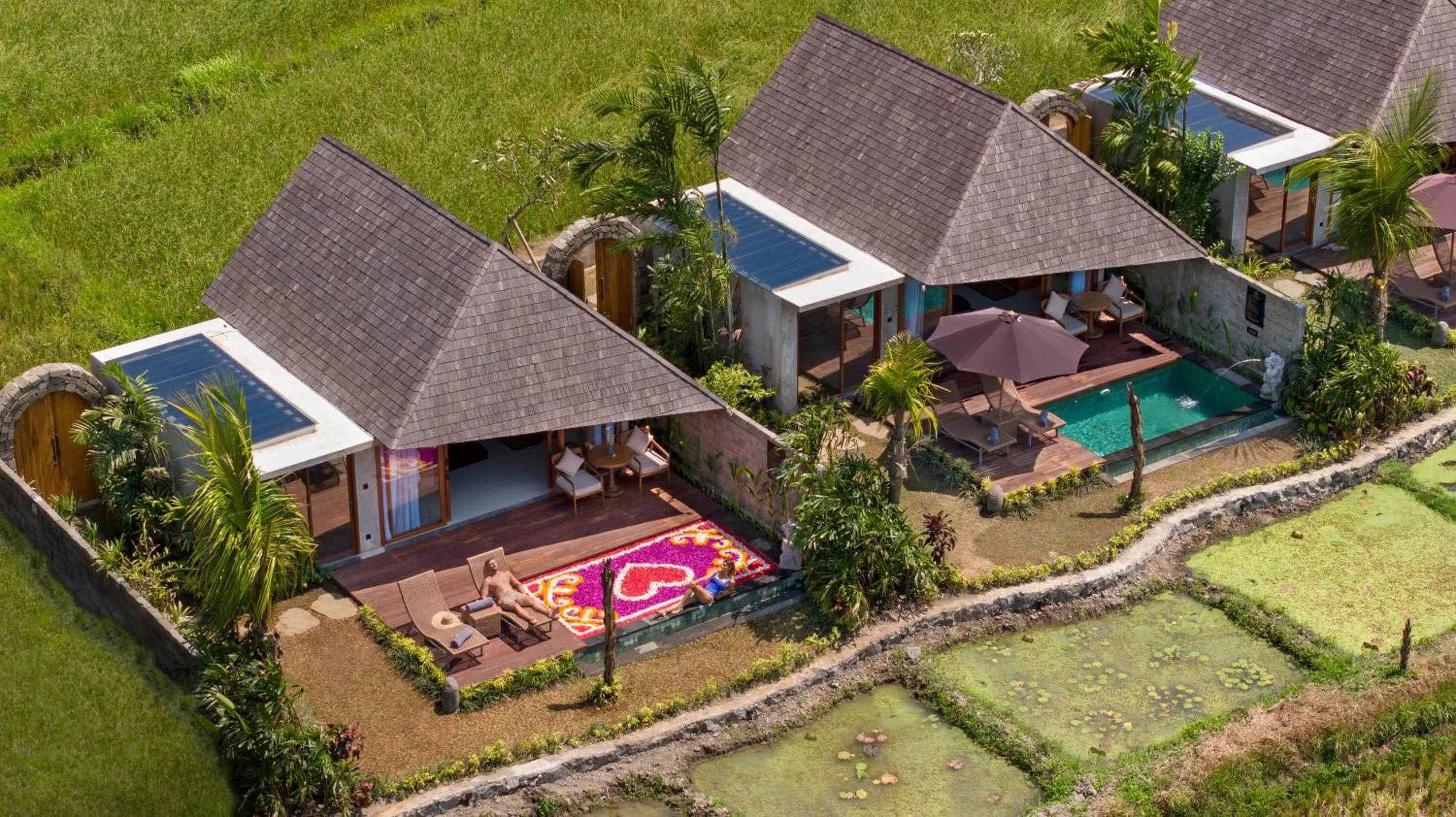 Bird's eye view in Lasamana Villas Ubud by GenuineHost