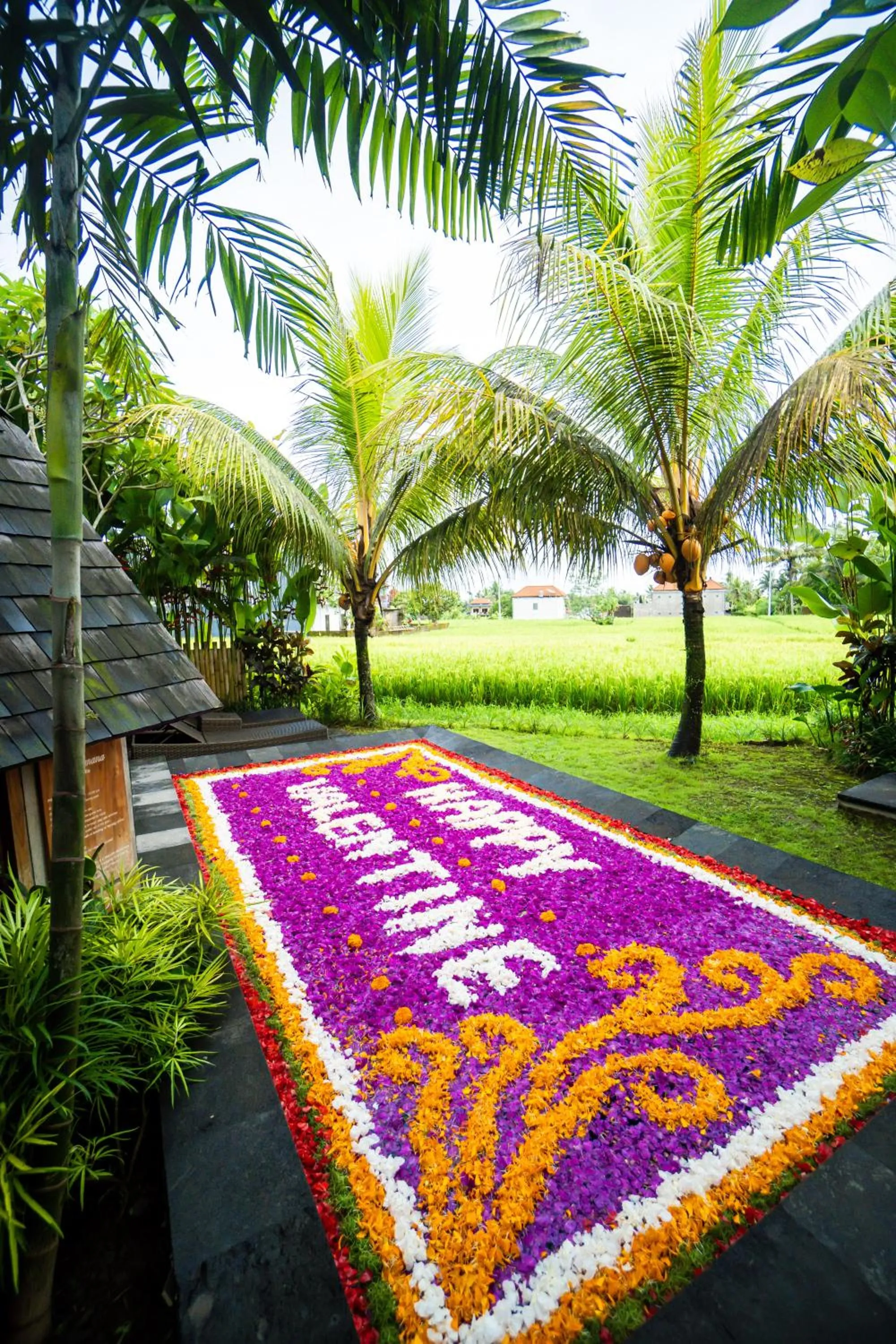 Garden in Lasamana Villas Ubud by GenuineHost