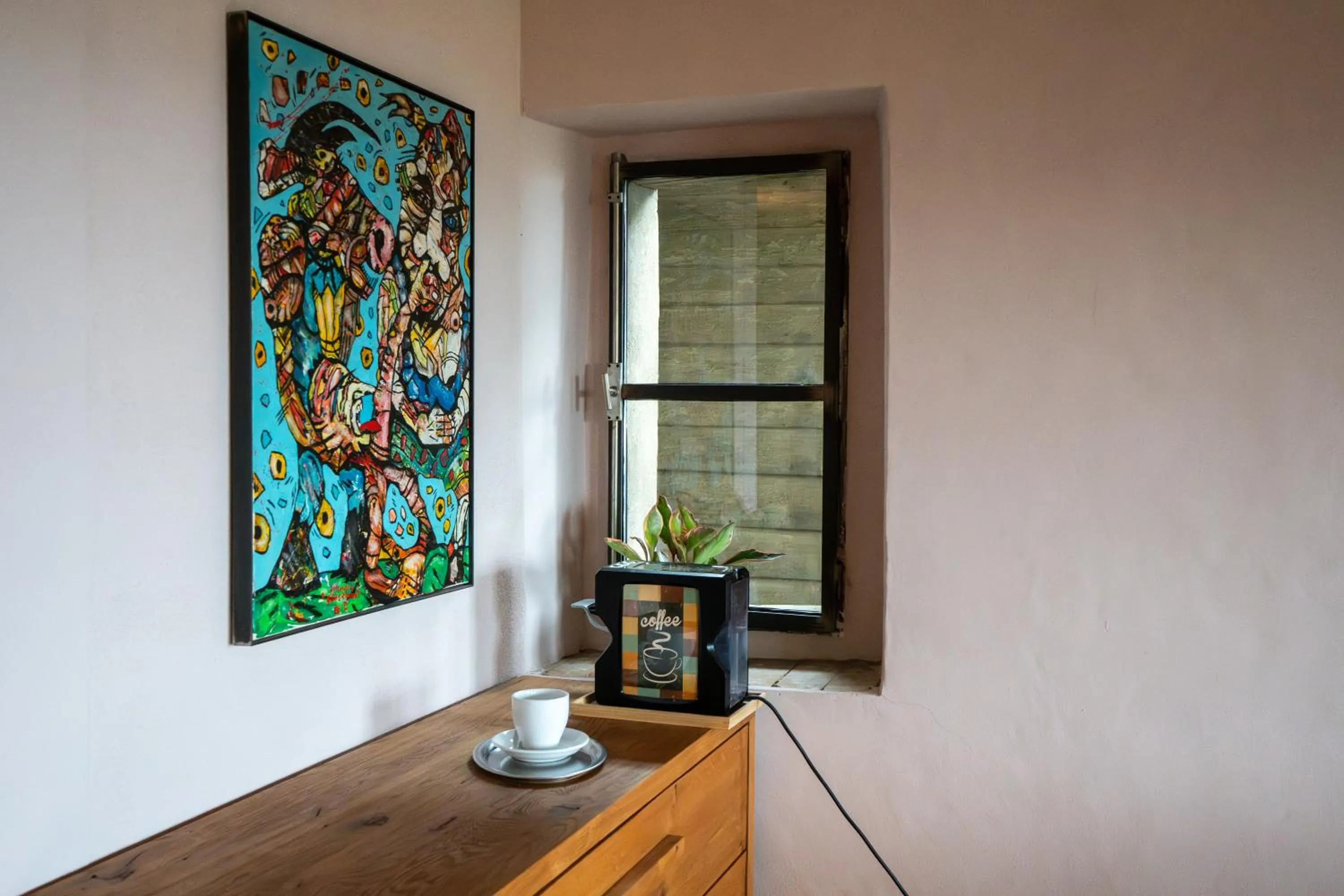 Coffee/tea facilities in BnB Belle5