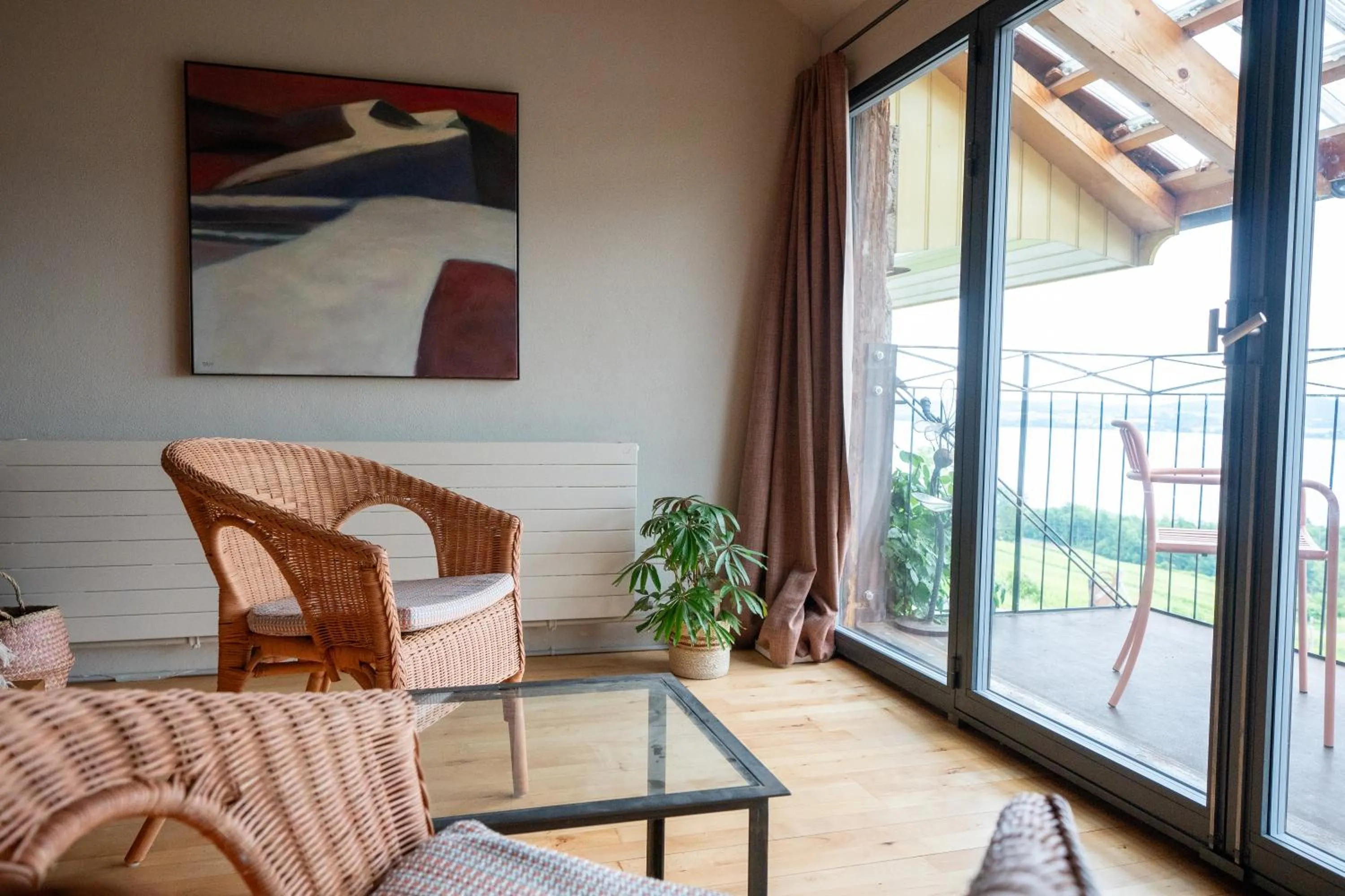 View (from property/room) in BnB Belle5