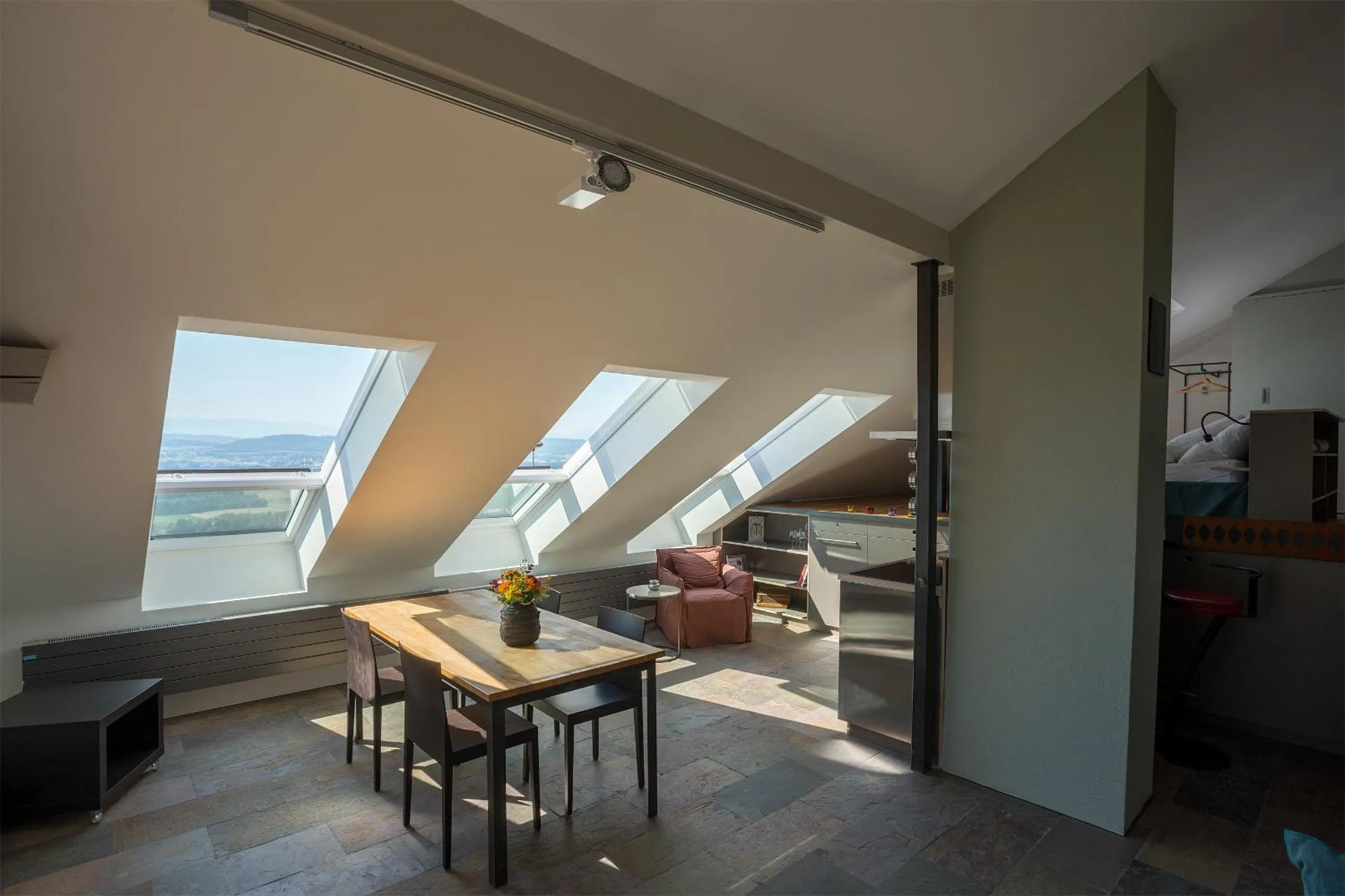 Dining area in BnB Belle5