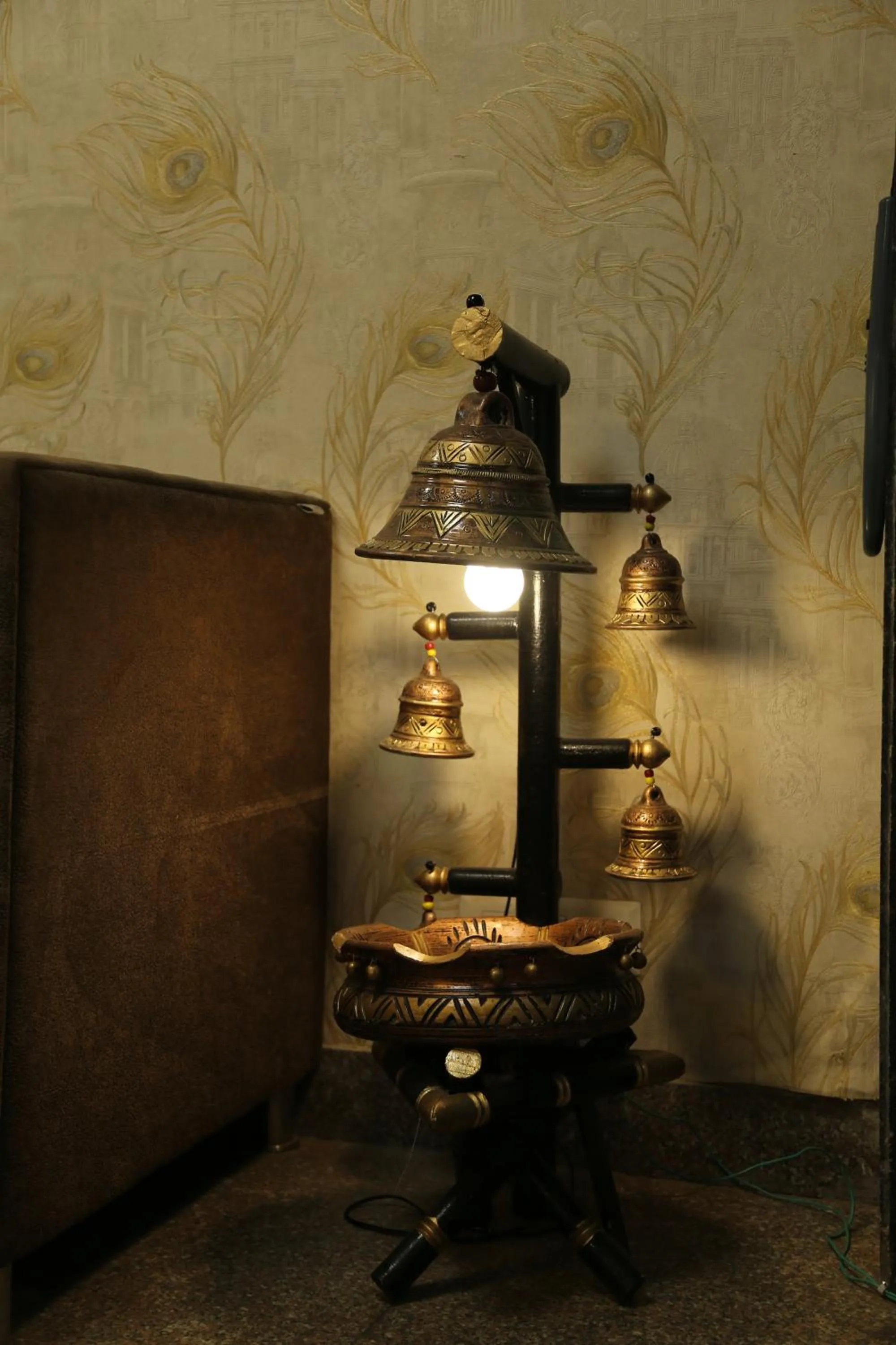 Decorative detail in Hotel Grand Regency by JMD Group Near Delhi IGI Airport