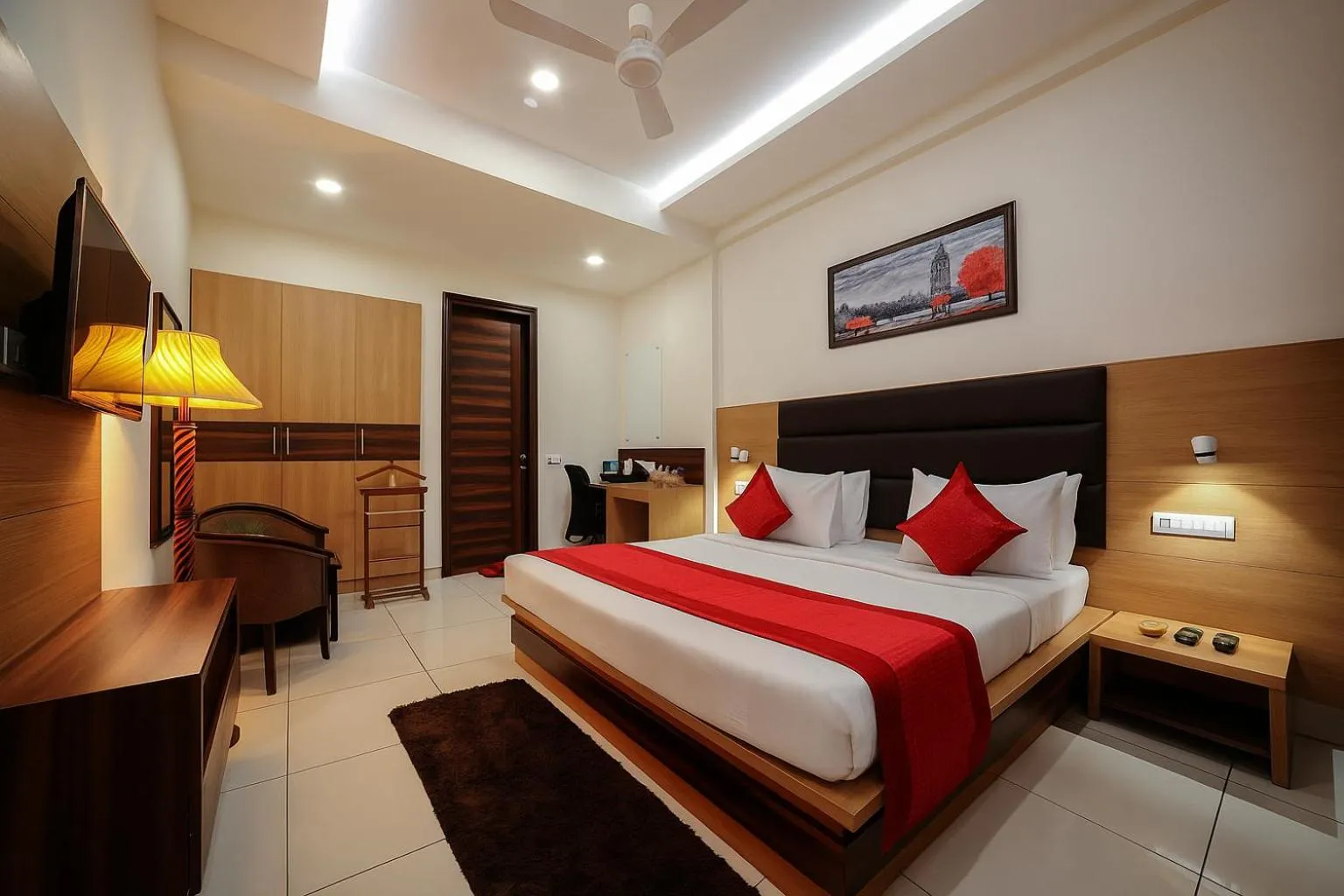 Bed in Hotel Grand Regency by JMD Group Near Delhi IGI Airport