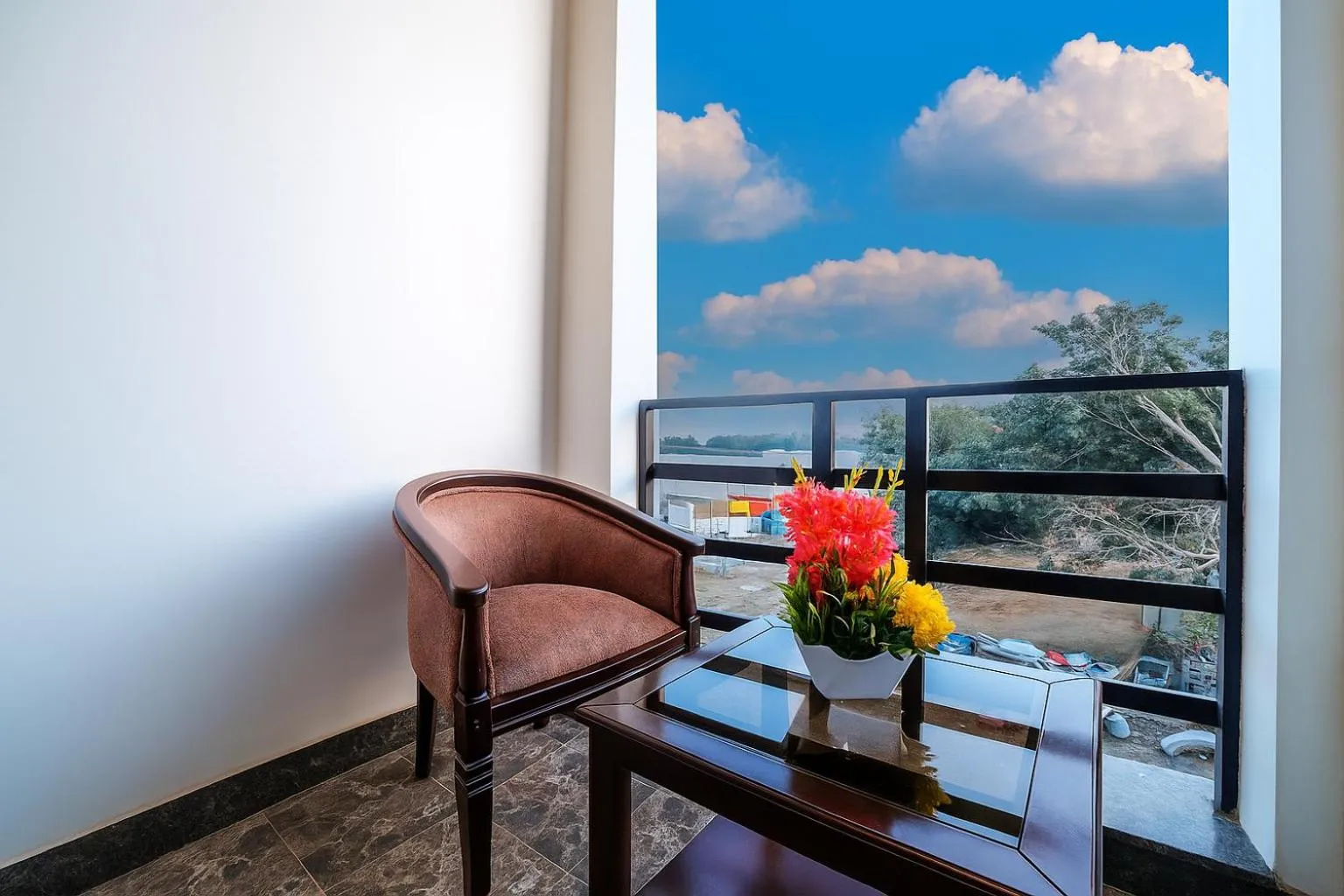 Balcony/Terrace in Hotel Grand Regency by JMD Group Near Delhi IGI Airport