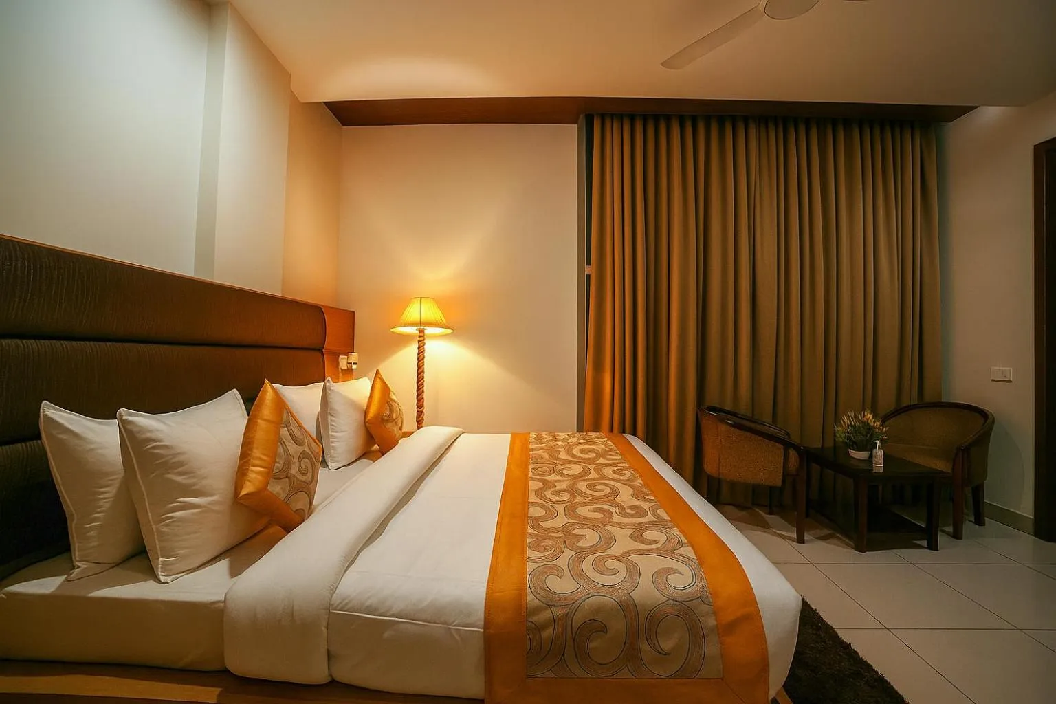 Bed in Hotel Grand Regency by JMD Group Near Delhi IGI Airport