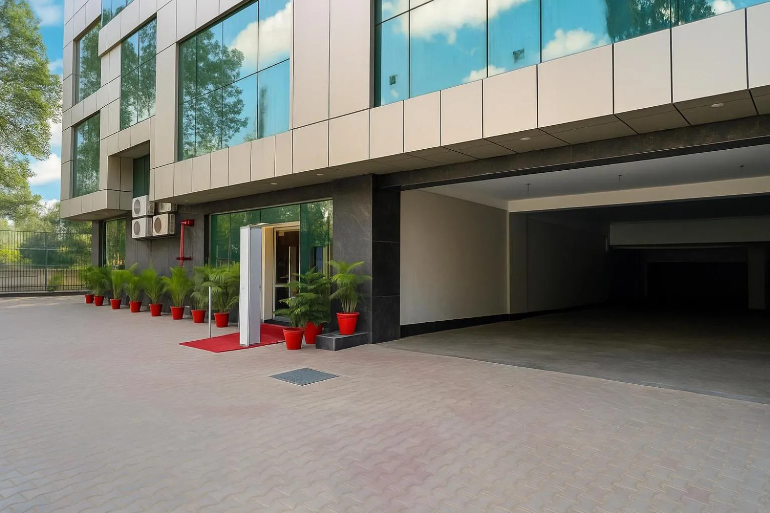 Property building in Hotel Grand Regency by JMD Group Near Delhi IGI Airport