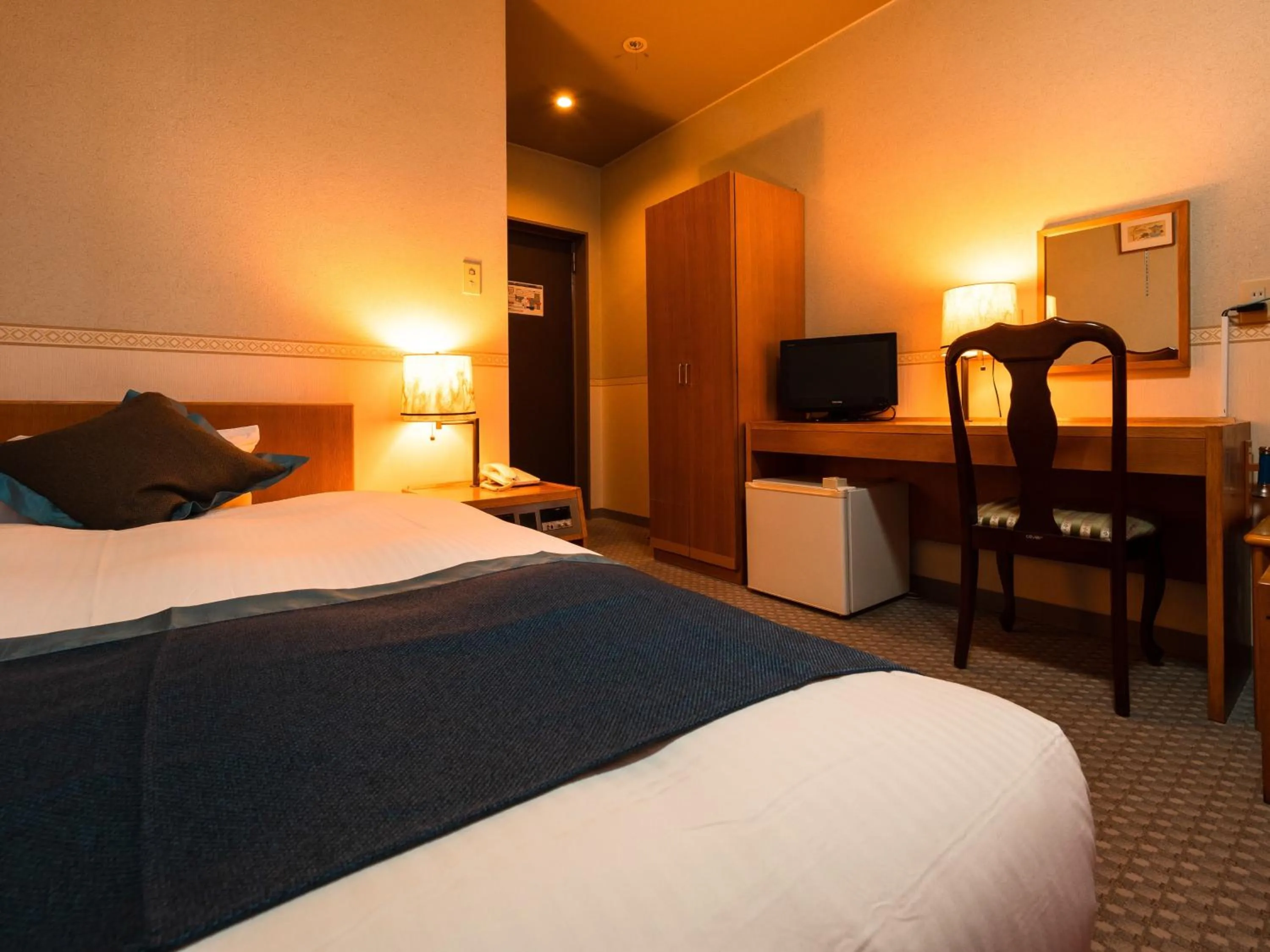 Photo of the whole room, Bed in Hotel Area One Ise Inter