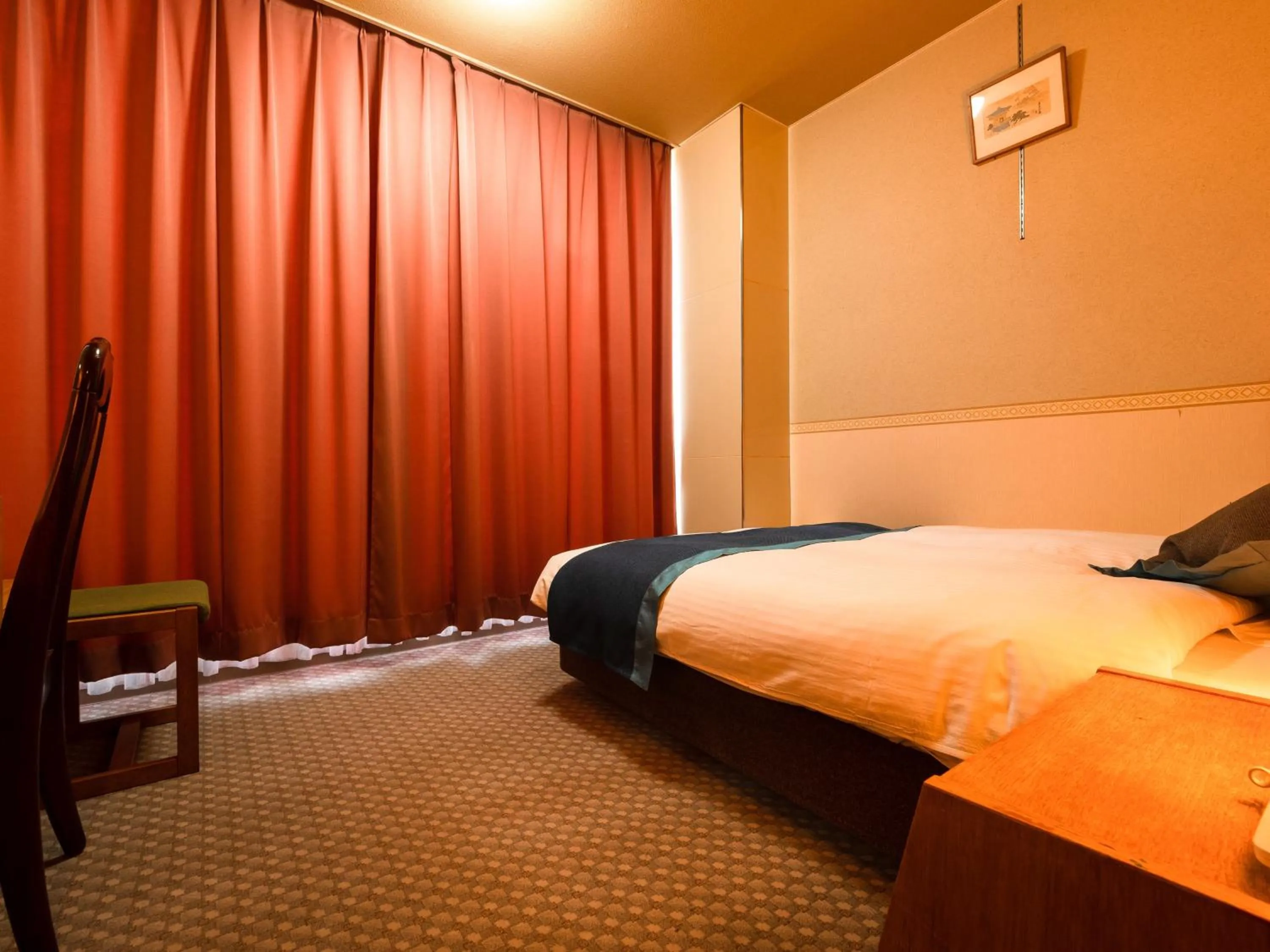 Photo of the whole room, Bed in Hotel Area One Ise Inter