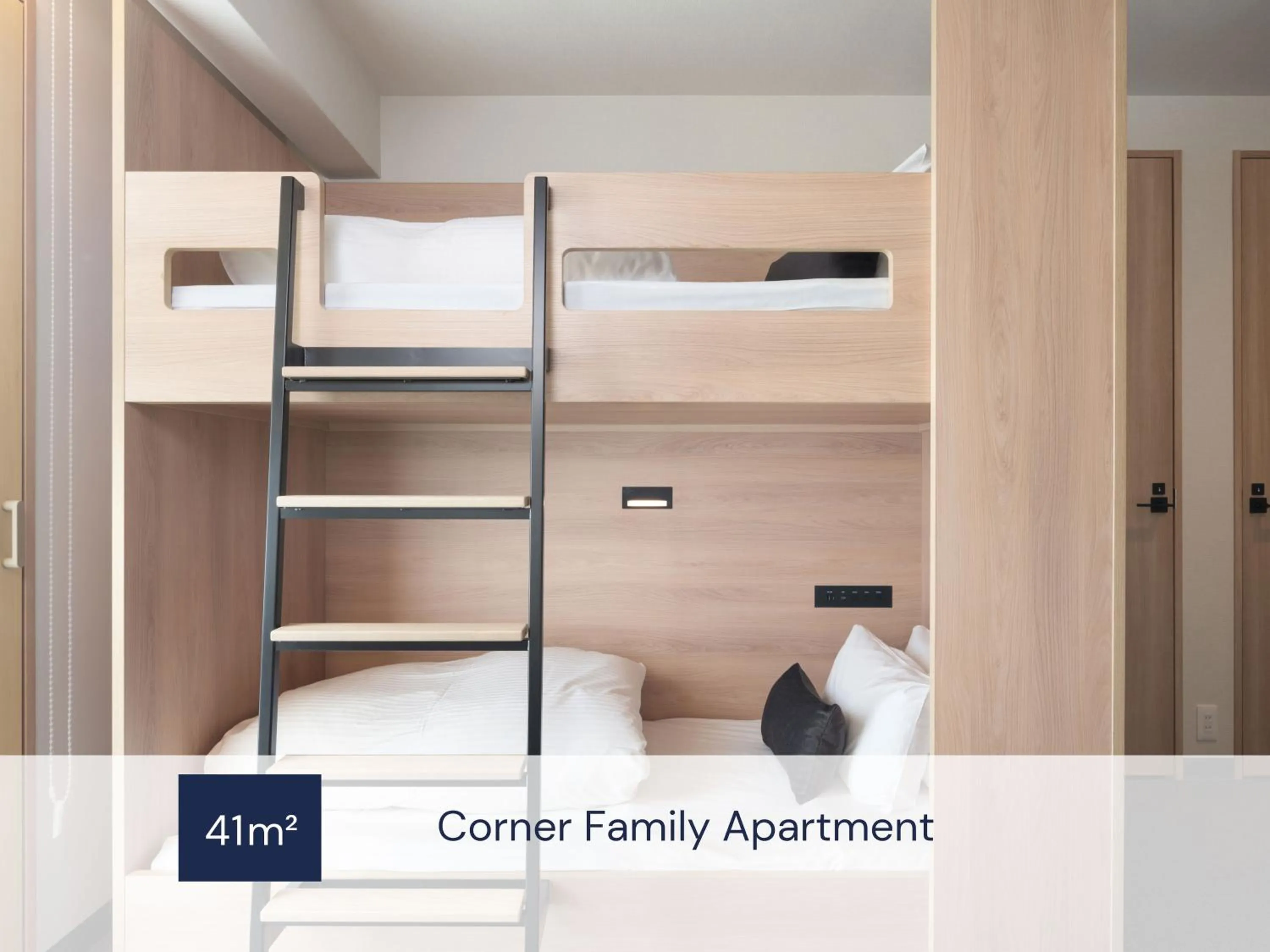 Photo of the whole room, Bed in MIMARU Osaka Namba North