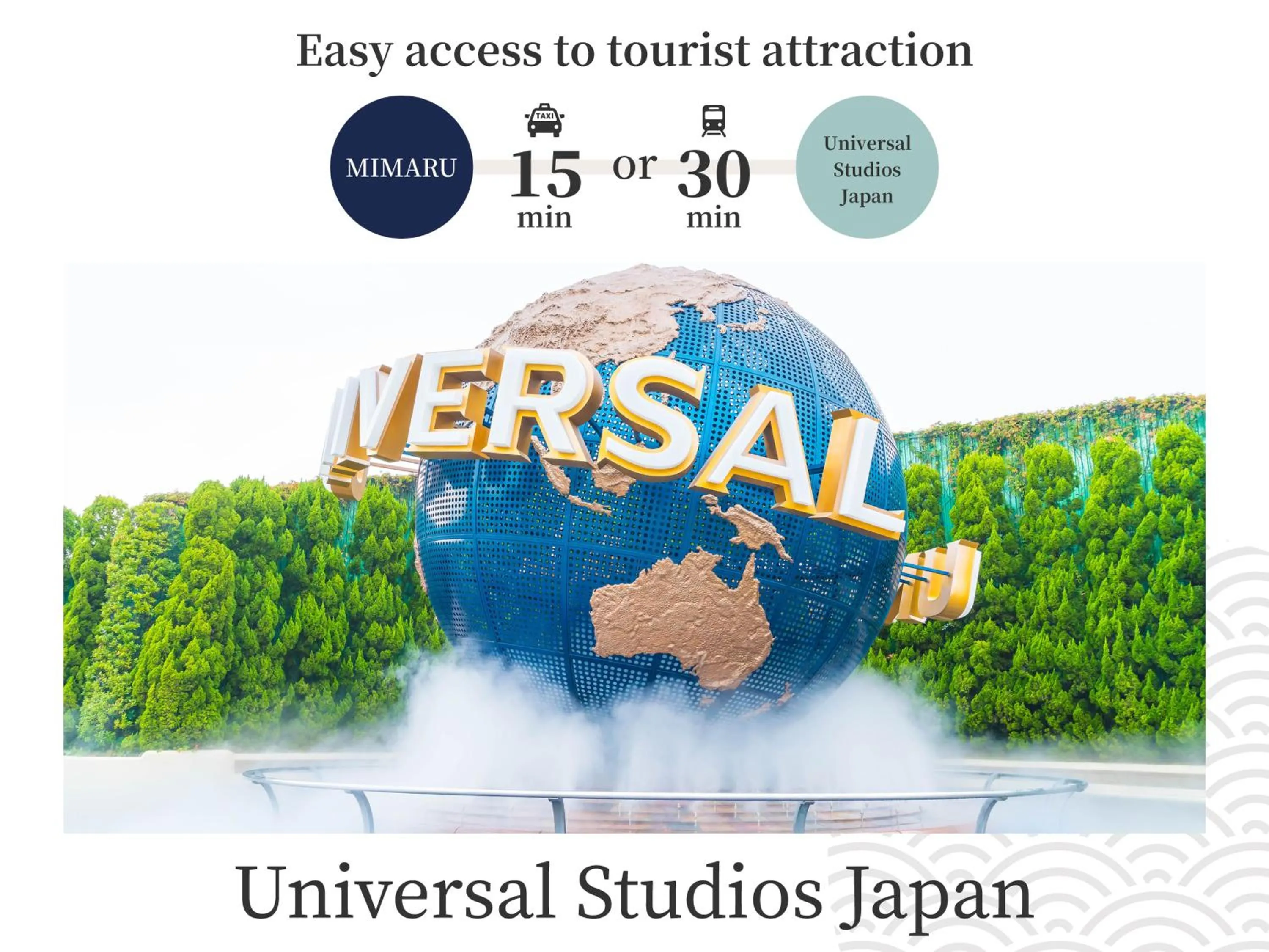 Nearby landmark in MIMARU Osaka Namba North