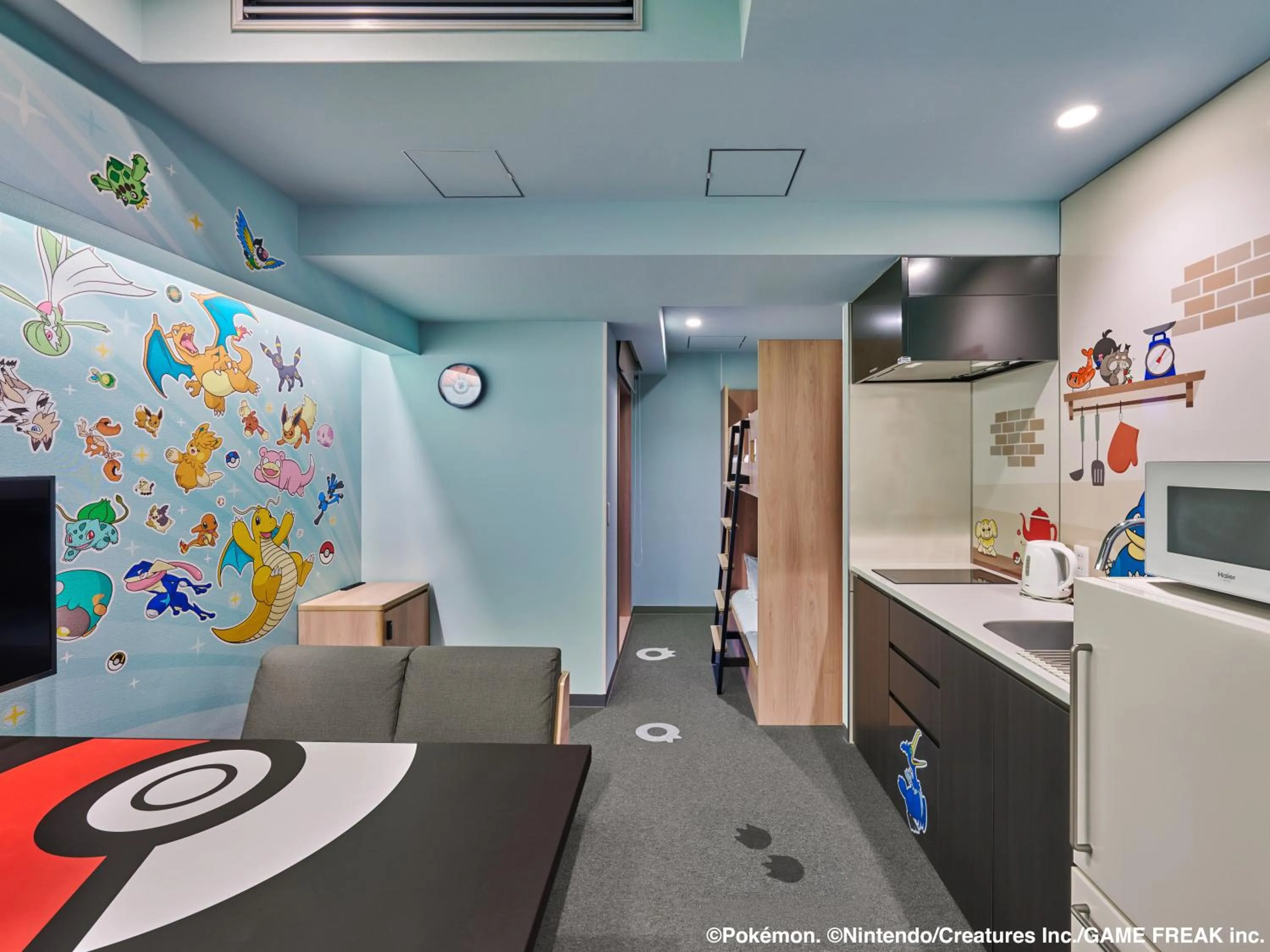 Dining area in MIMARU Osaka Namba North