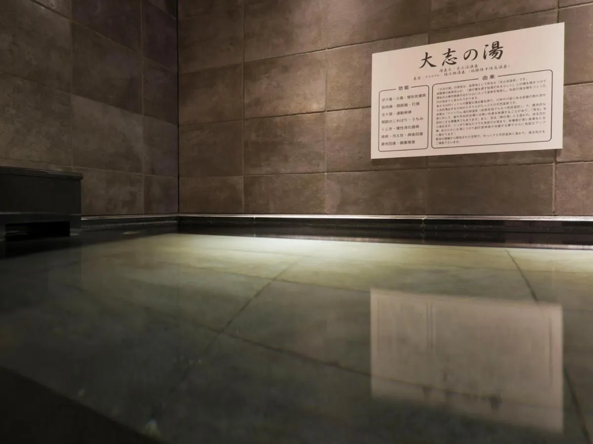 Hot Spring Bath in Super Hotel Sapporo Kitagojo Dori