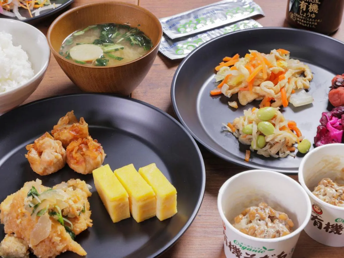 Food in Super Hotel Sapporo Kitagojo Dori