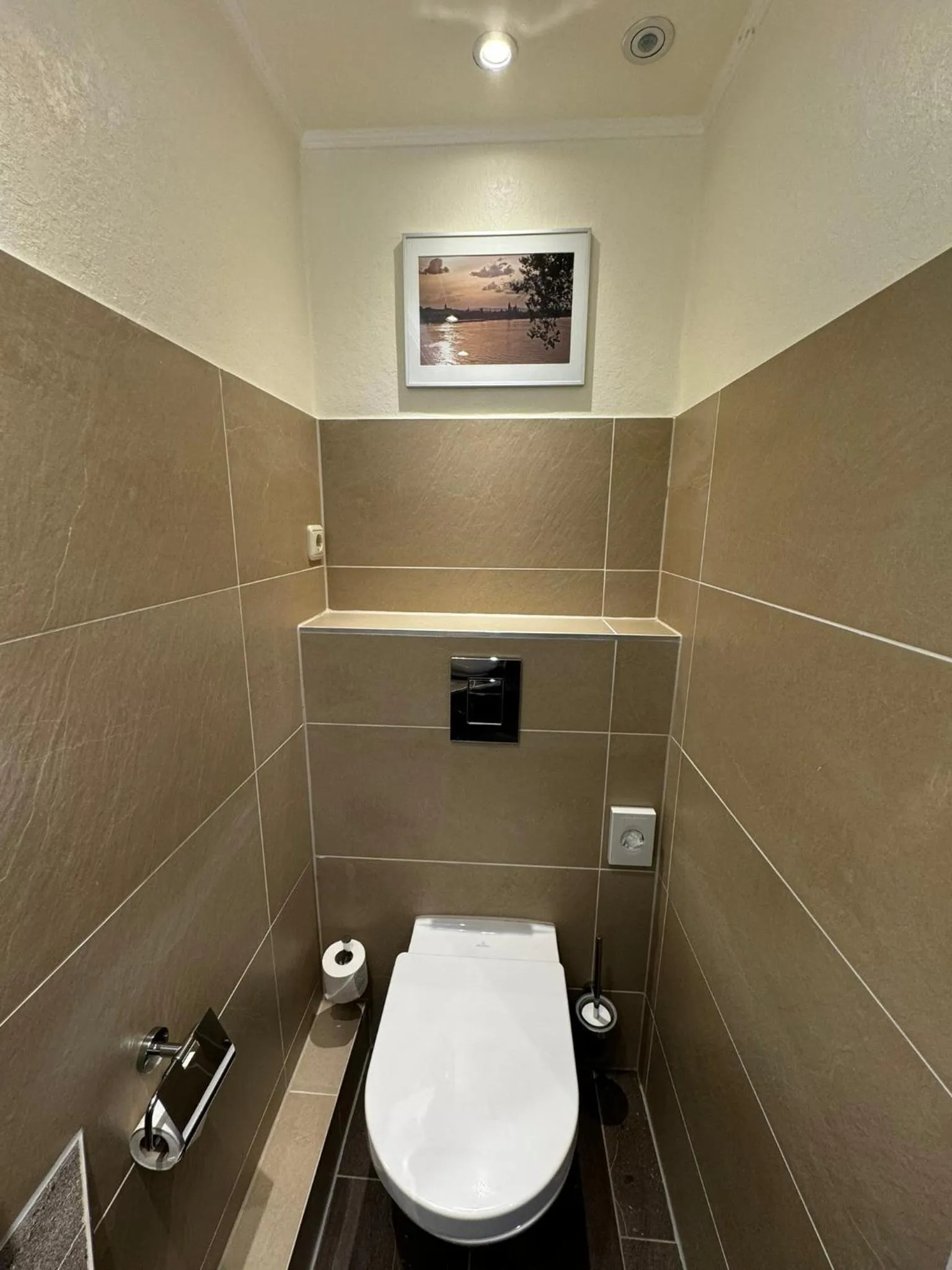 Toilet in Rhein-Hotel Nierstein