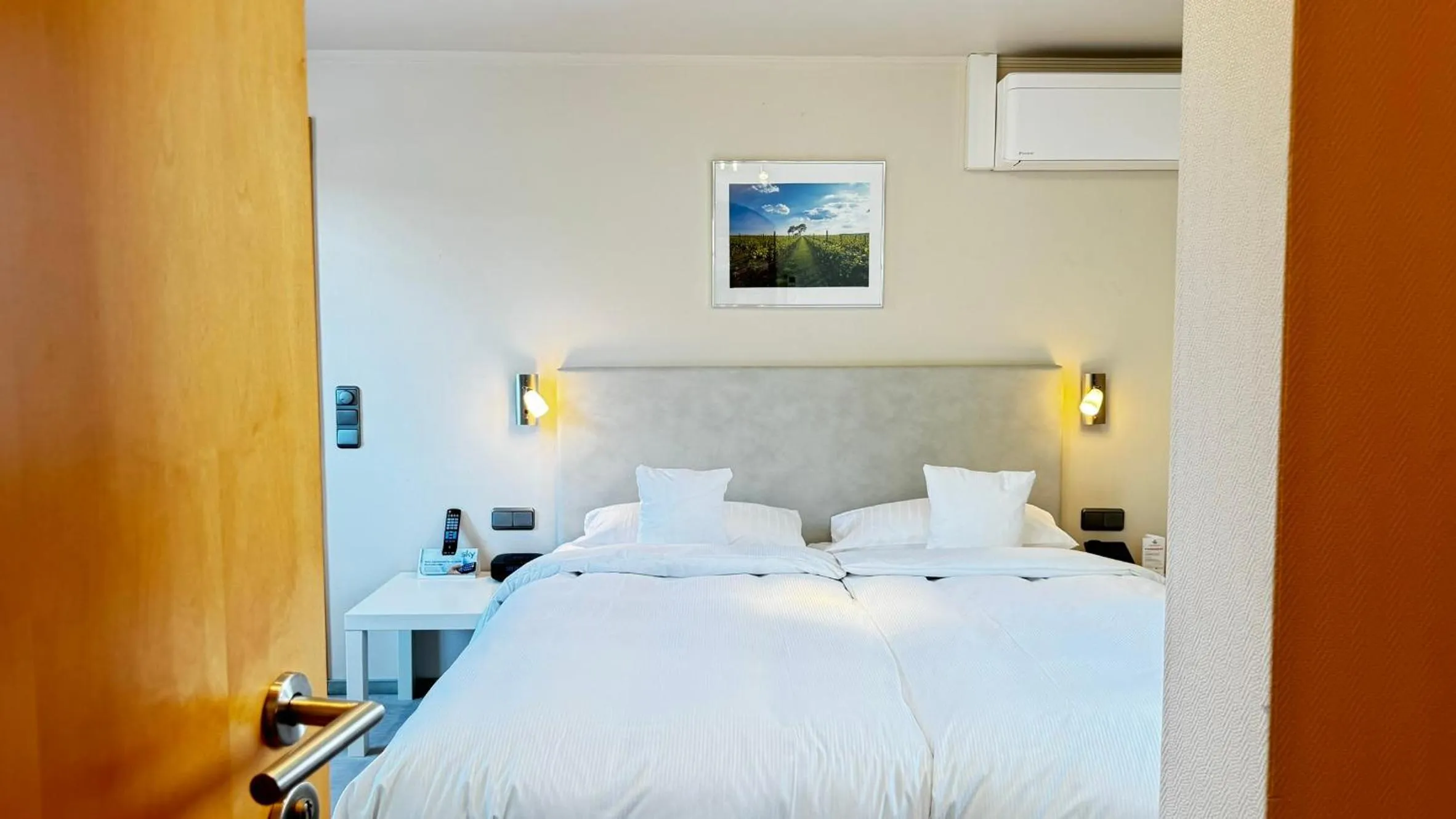 Bed in Rhein-Hotel Nierstein