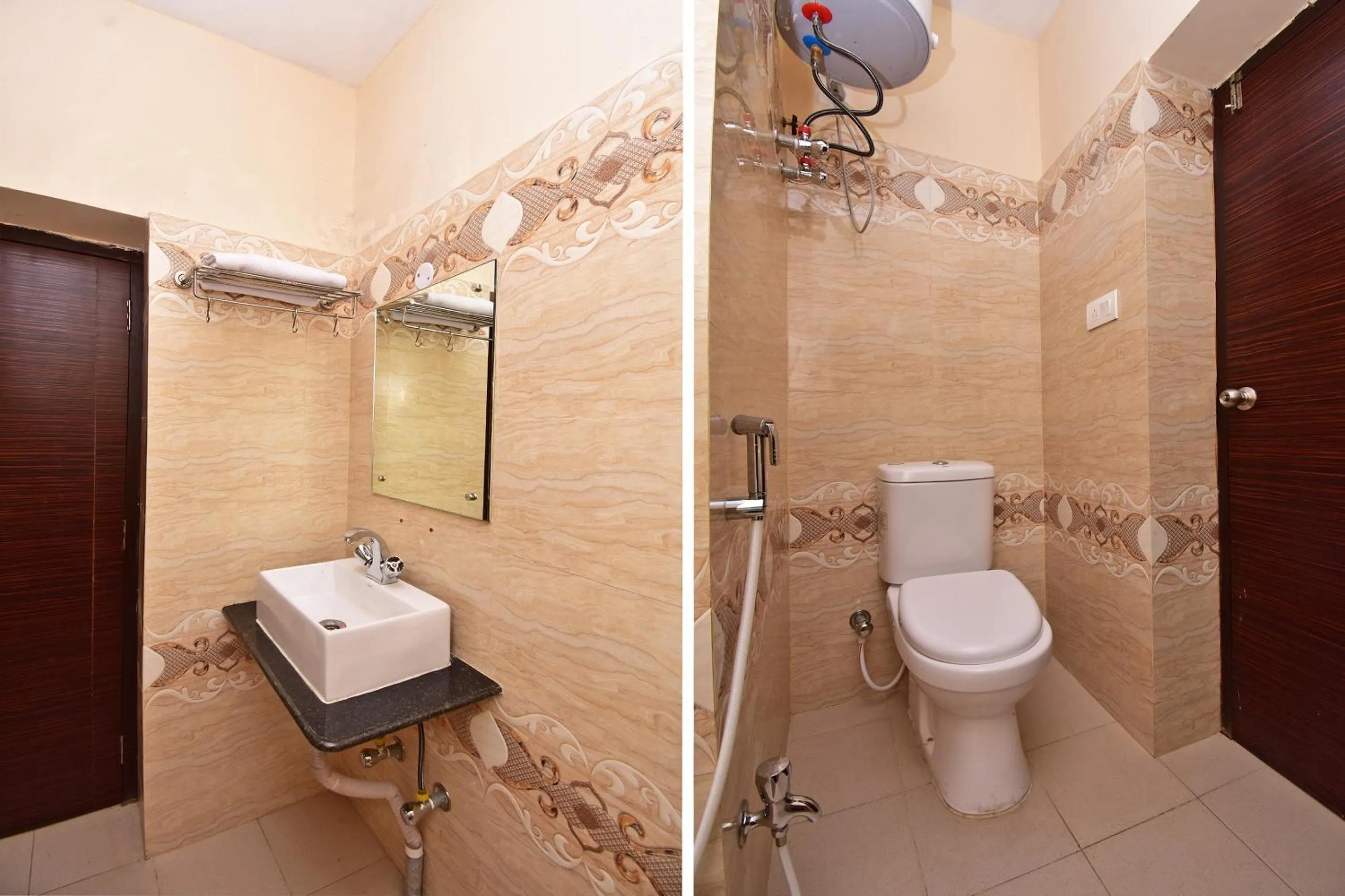 Bathroom in Hotel O Stay hub park street