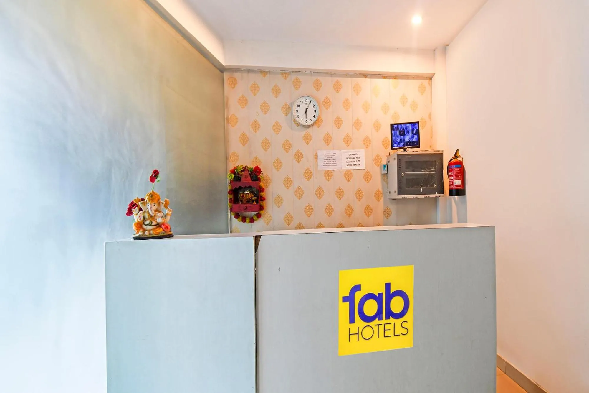 Lobby or reception in FabHotel Insight Inn