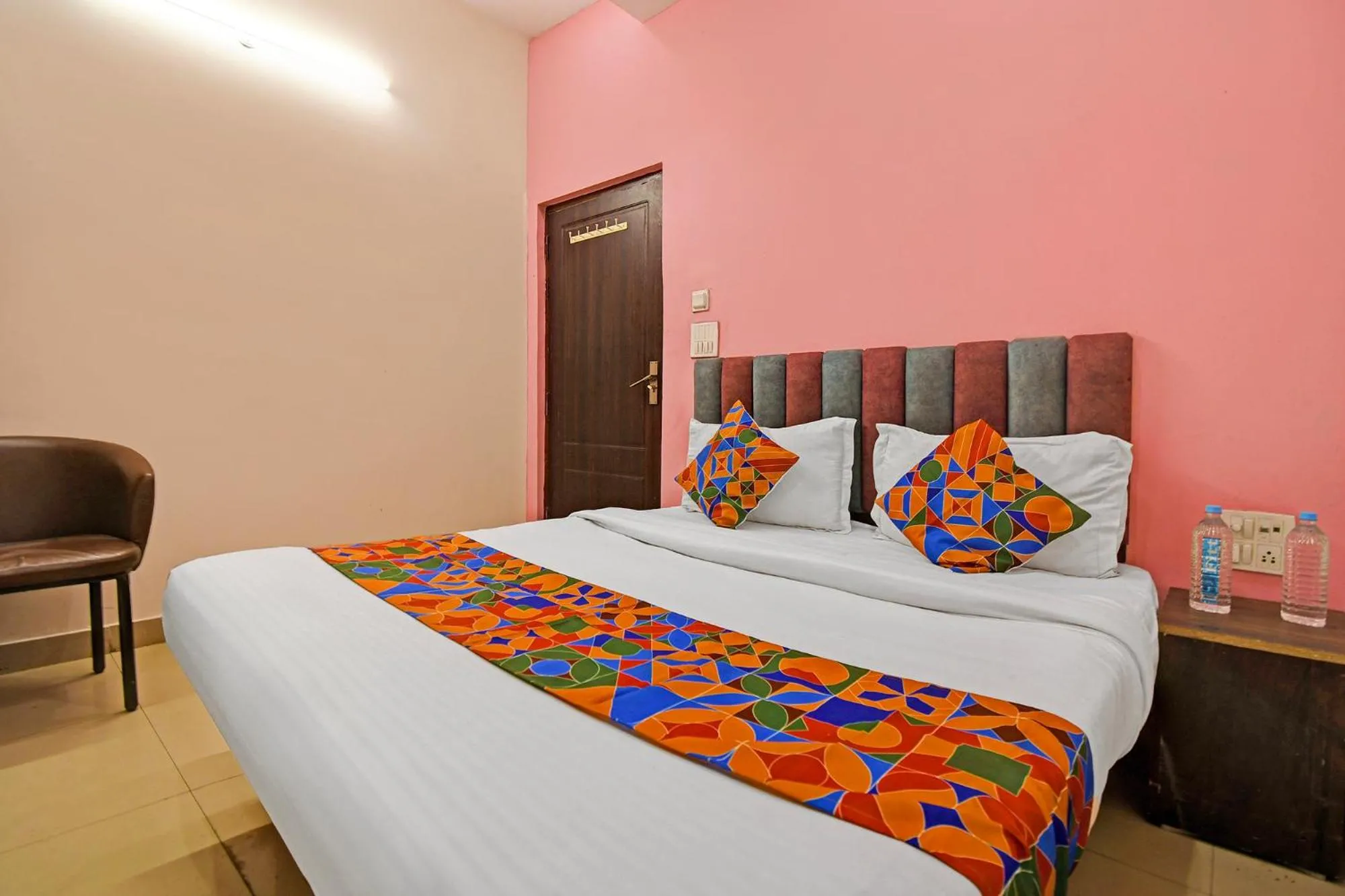 Bed in FabHotel Insight Inn