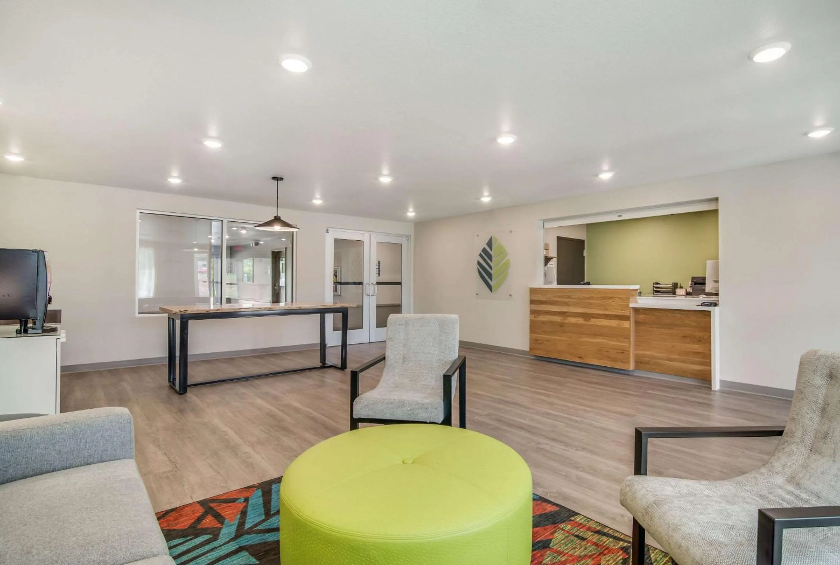 Lobby or reception in WoodSpring Suites Fort Mill