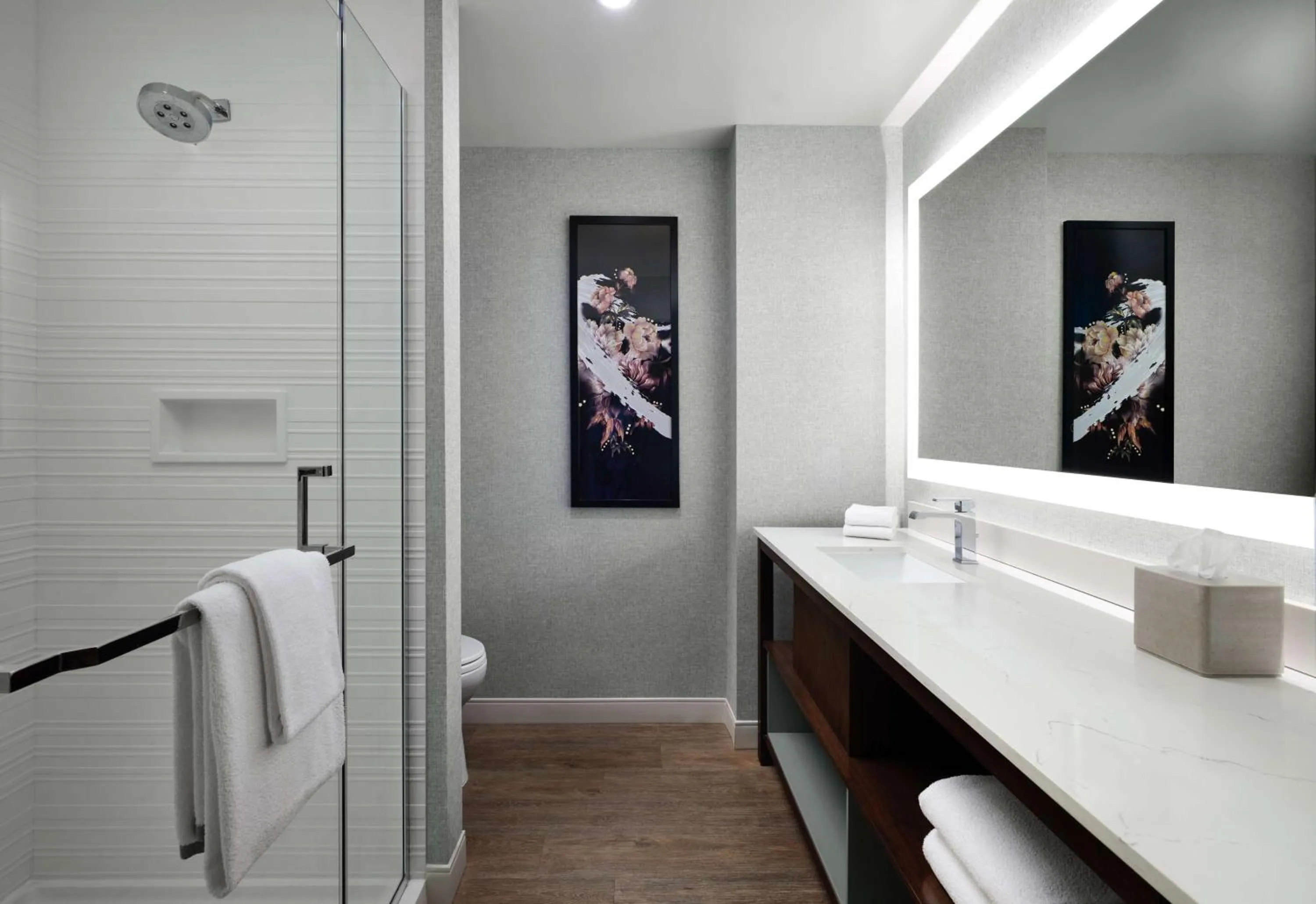 Bathroom in The Knoll Hotel Napa Valley, Tapestry Collection by Hilton