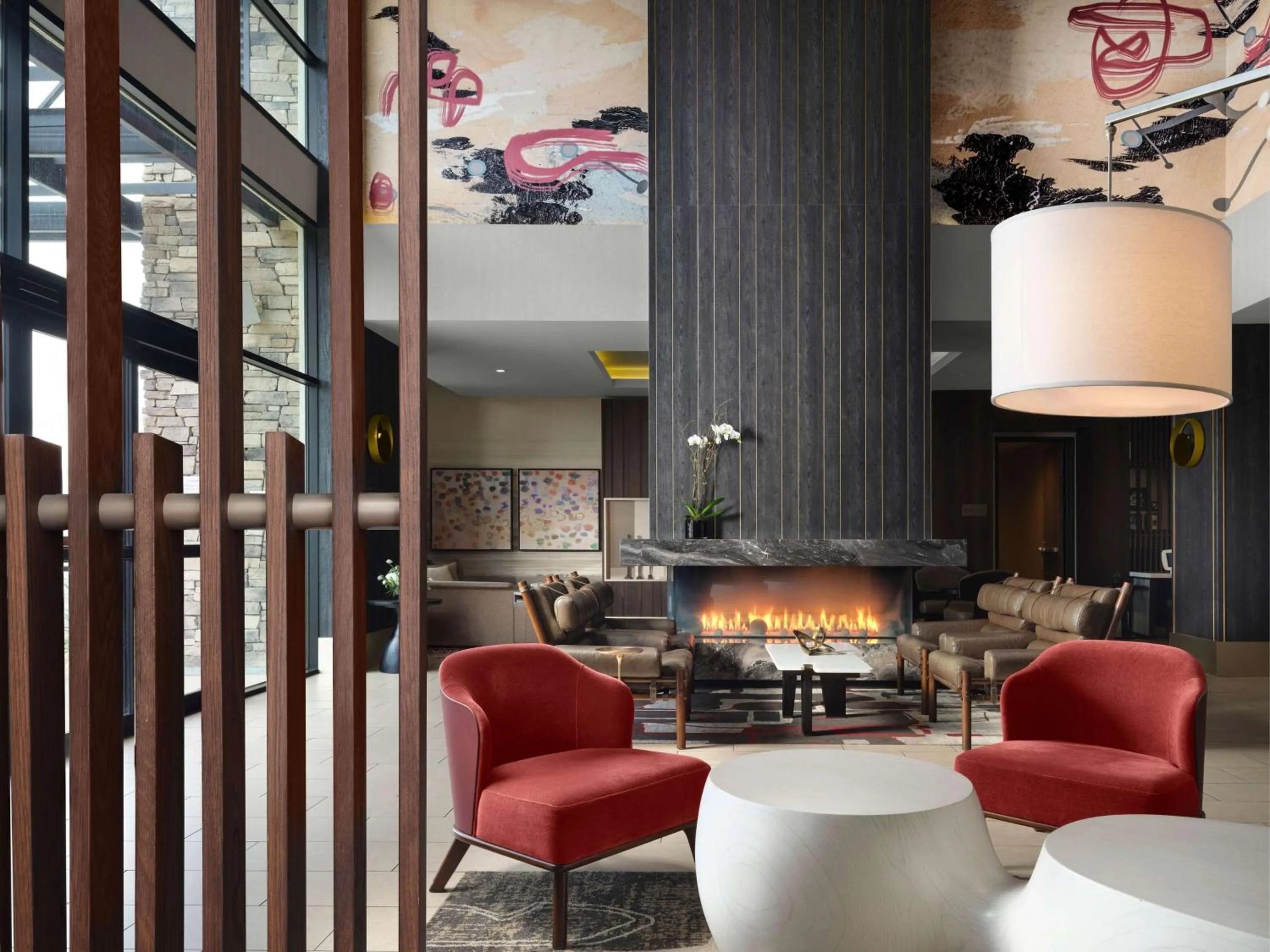 Lobby or reception in The Knoll Hotel Napa Valley, Tapestry Collection by Hilton